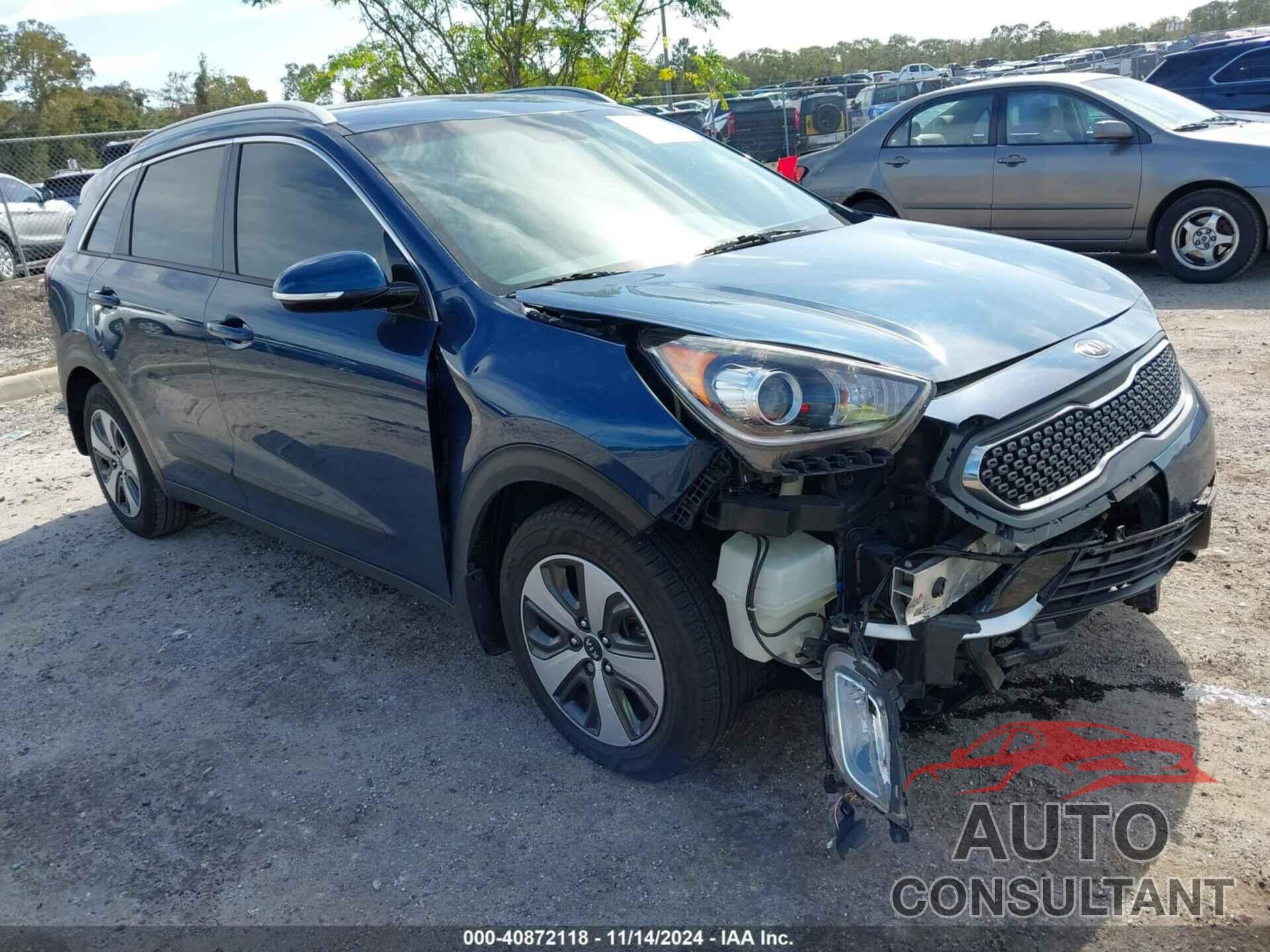 KIA NIRO 2017 - KNDCC3LC3H5035030