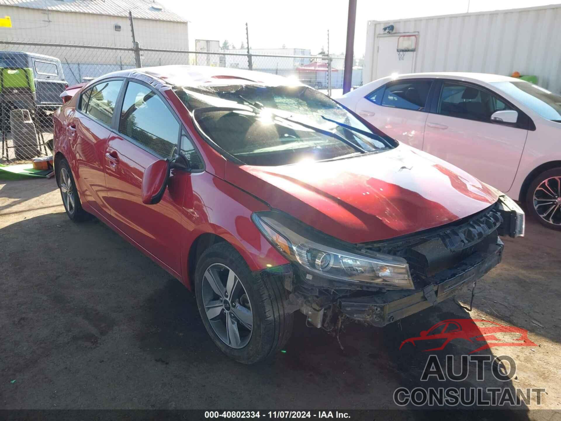 KIA FORTE 2018 - 3KPFL4A73JE210718