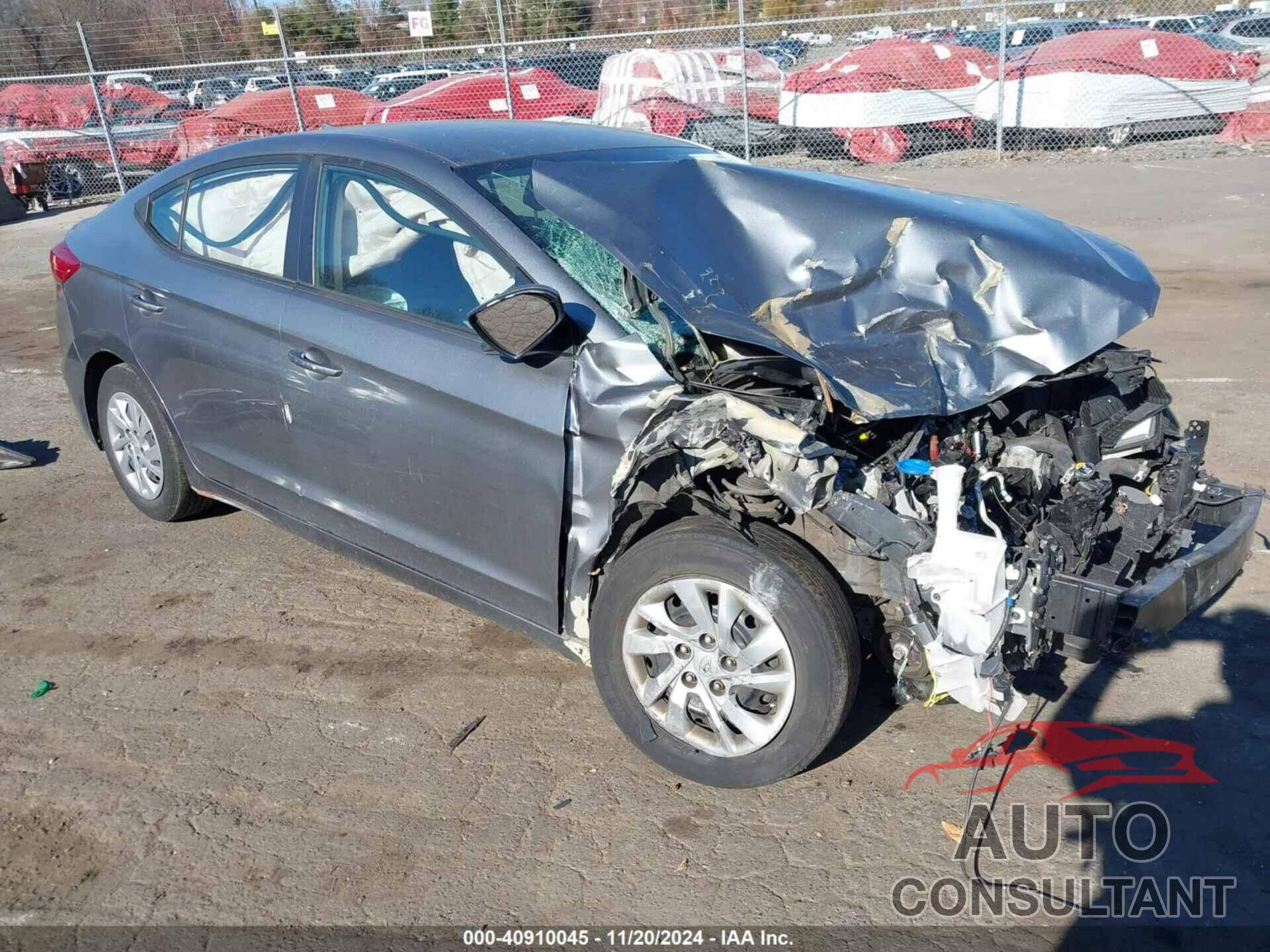 HYUNDAI ELANTRA 2017 - KMHD74LF2HU115400