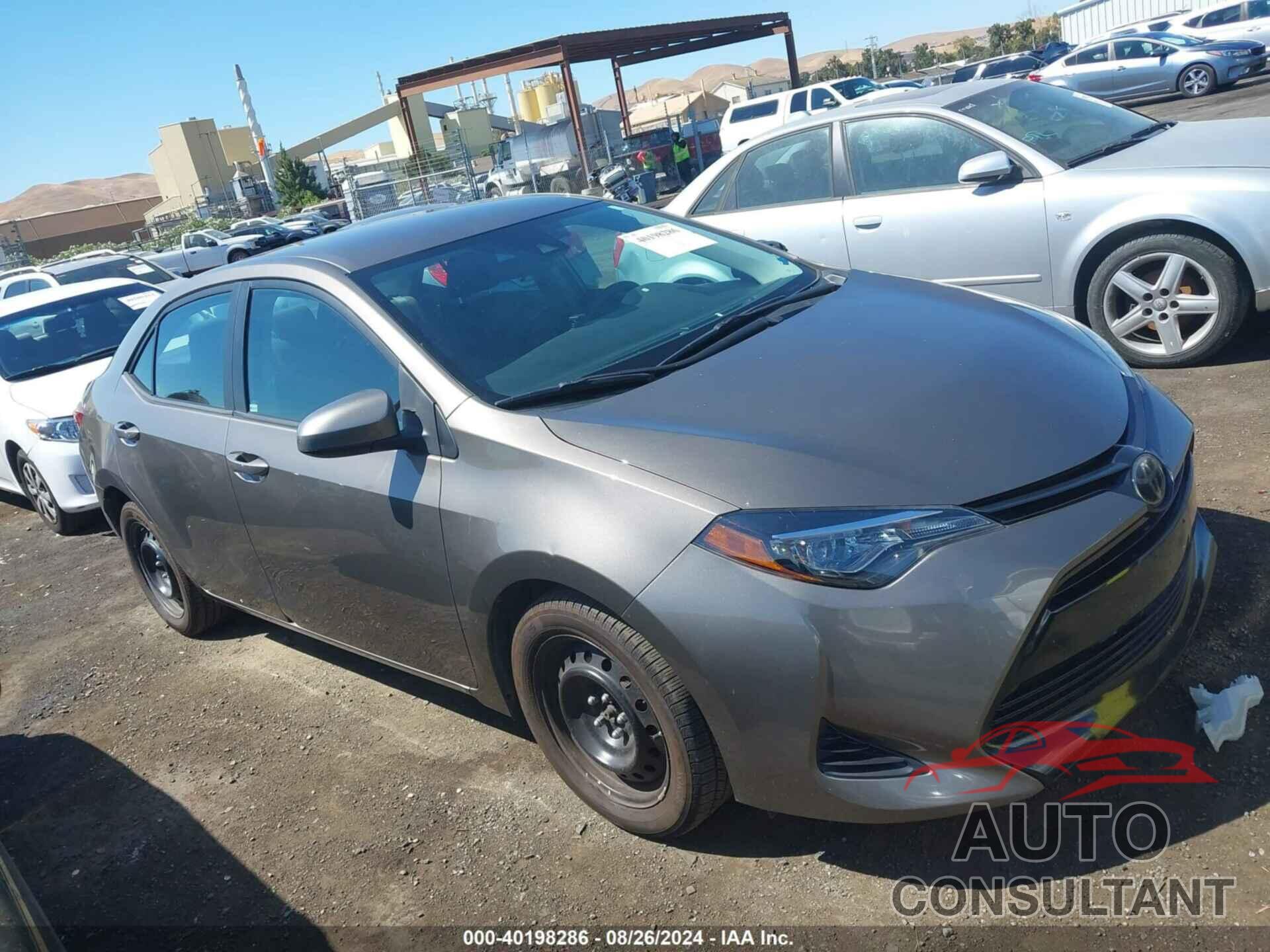 TOYOTA COROLLA 2019 - 2T1BURHE7KC211061