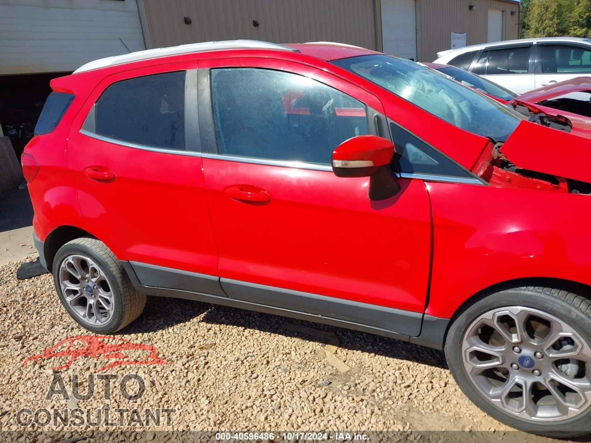 FORD ECOSPORT 2019 - MAJ6S3KL4KC279604