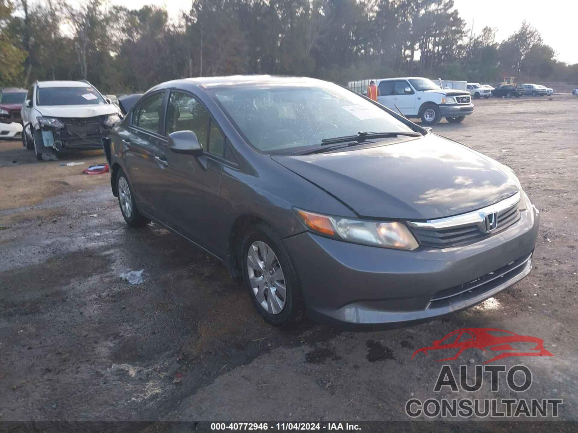 HONDA CIVIC 2012 - 2HGFB2E55CH506963