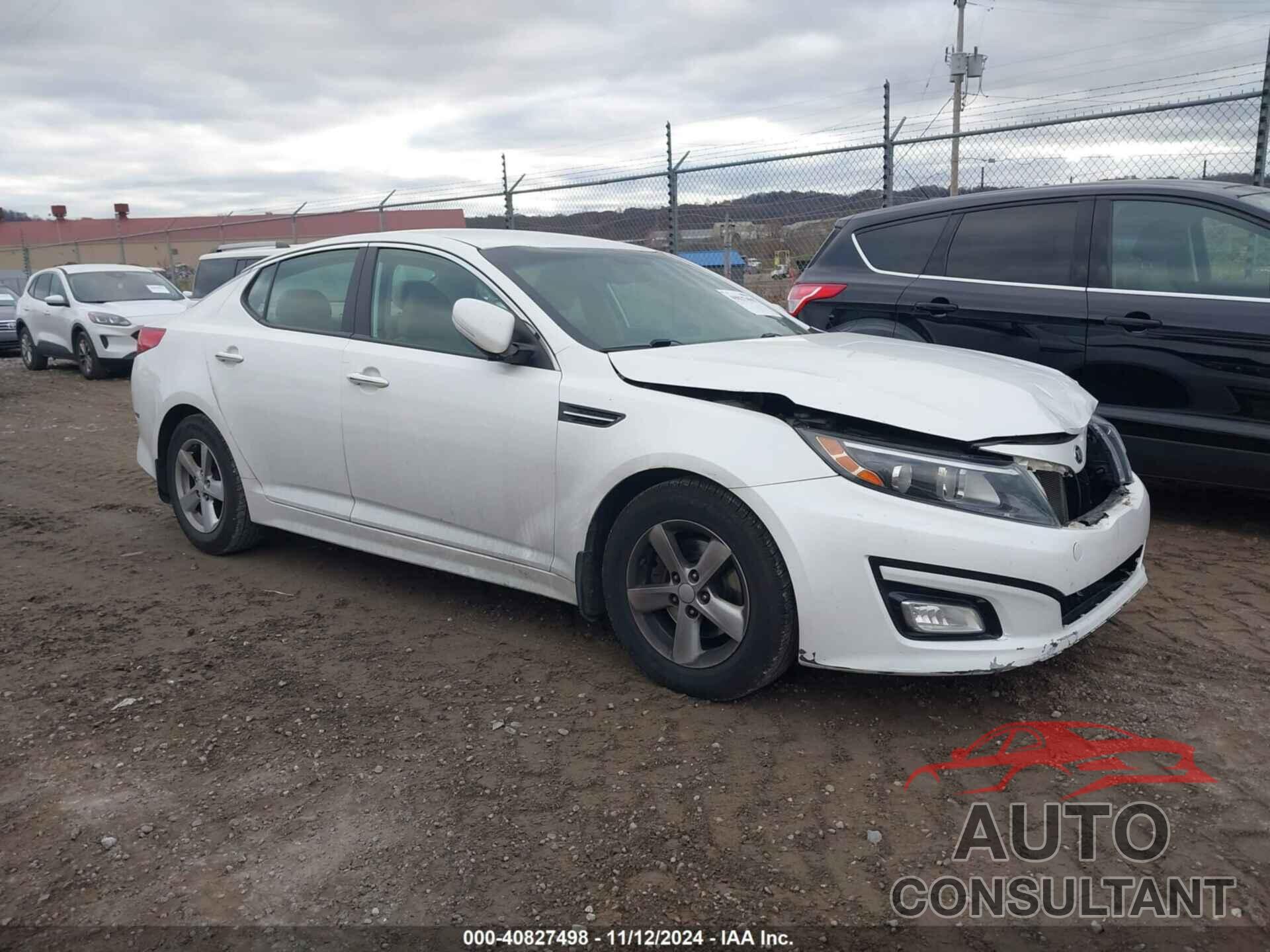 KIA OPTIMA 2015 - KNAGM4A72F5584268