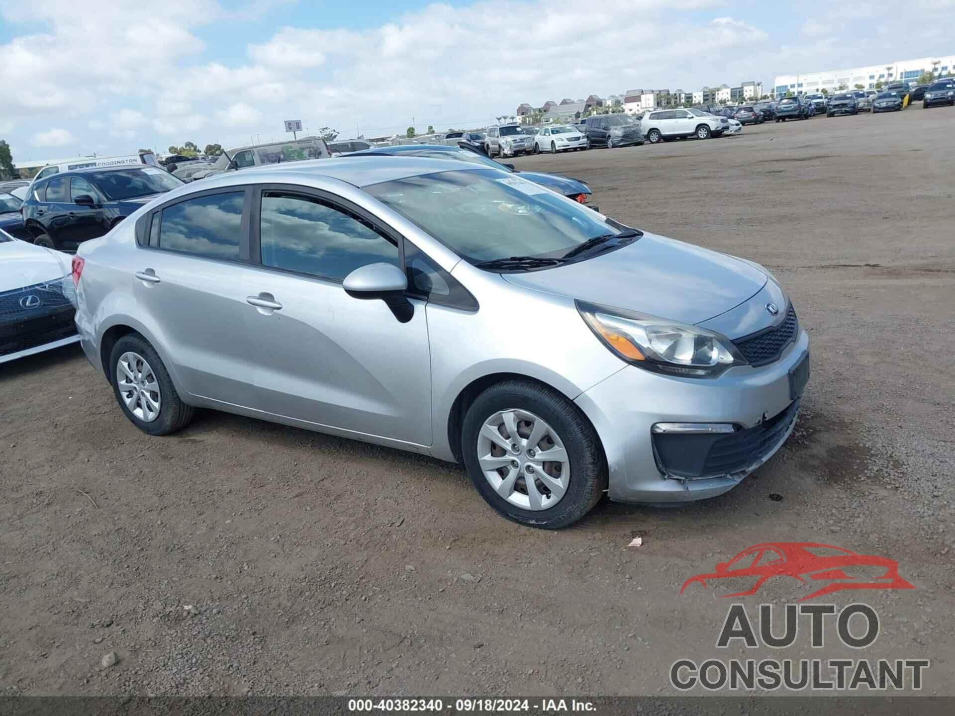 KIA RIO 2016 - KNADM4A38G6677324