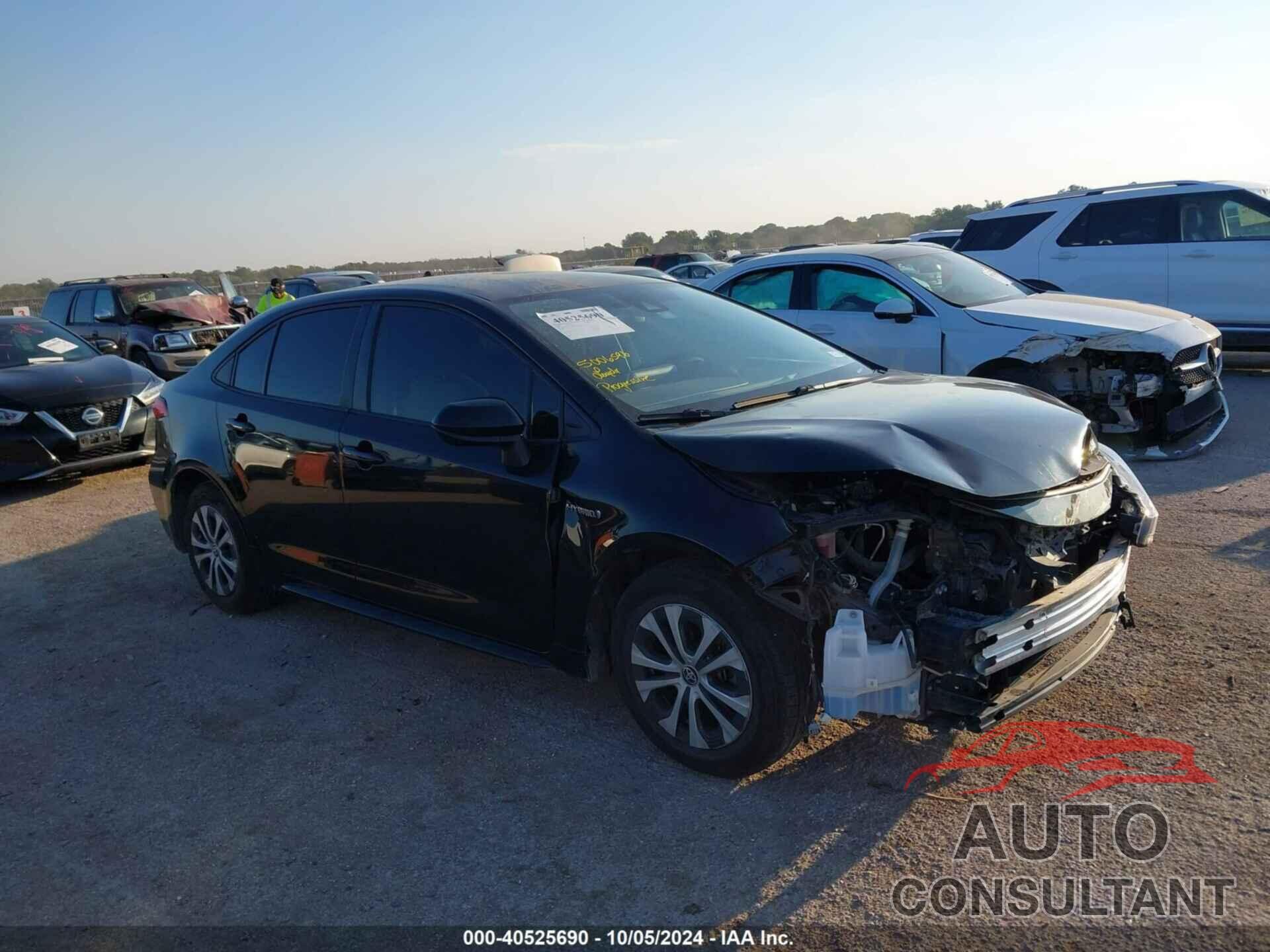 TOYOTA COROLLA 2021 - JTDEAMDE2MJ005541