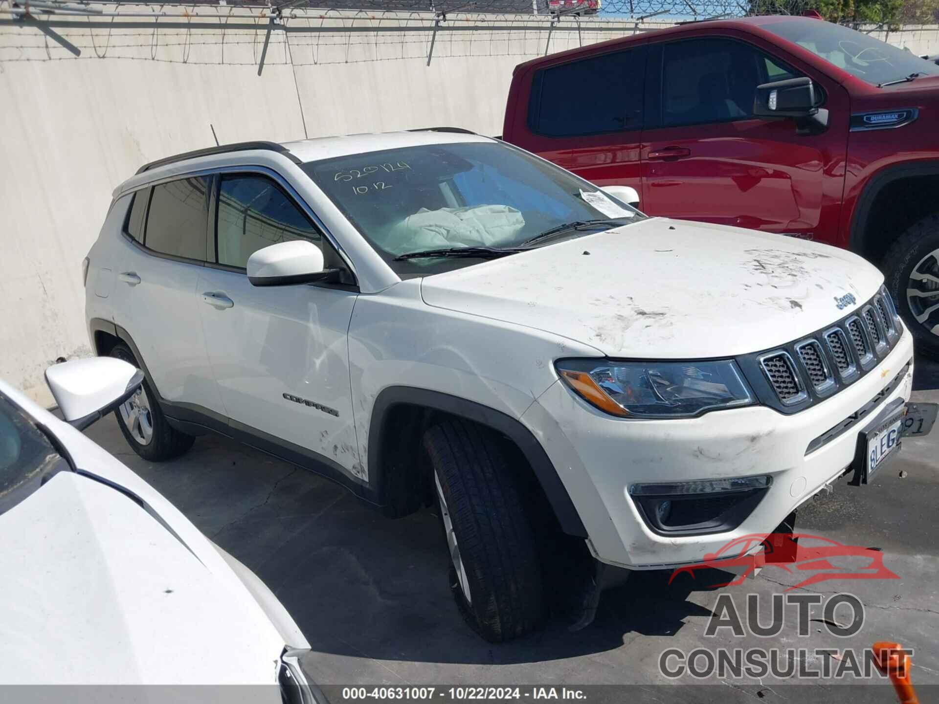 JEEP COMPASS 2019 - 3C4NJCBB8KT788826