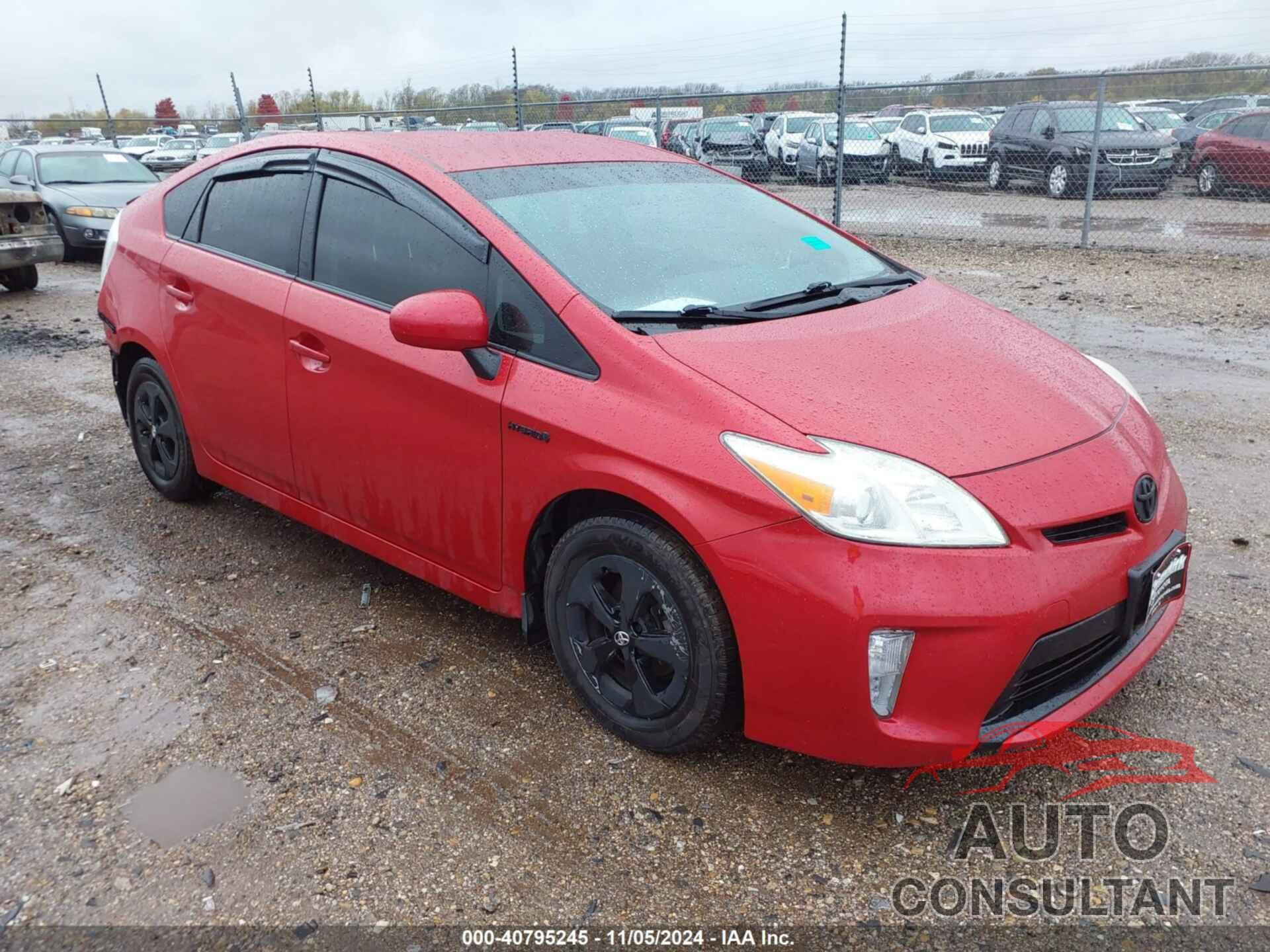 TOYOTA PRIUS 2013 - JTDKN3DU2D1618123