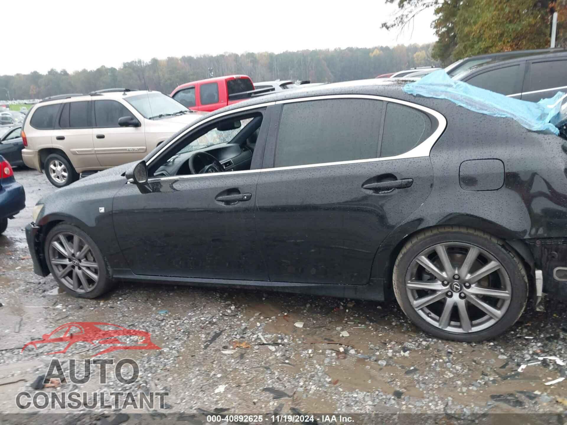 LEXUS GS 2013 - JTHBE1BL6D5000275