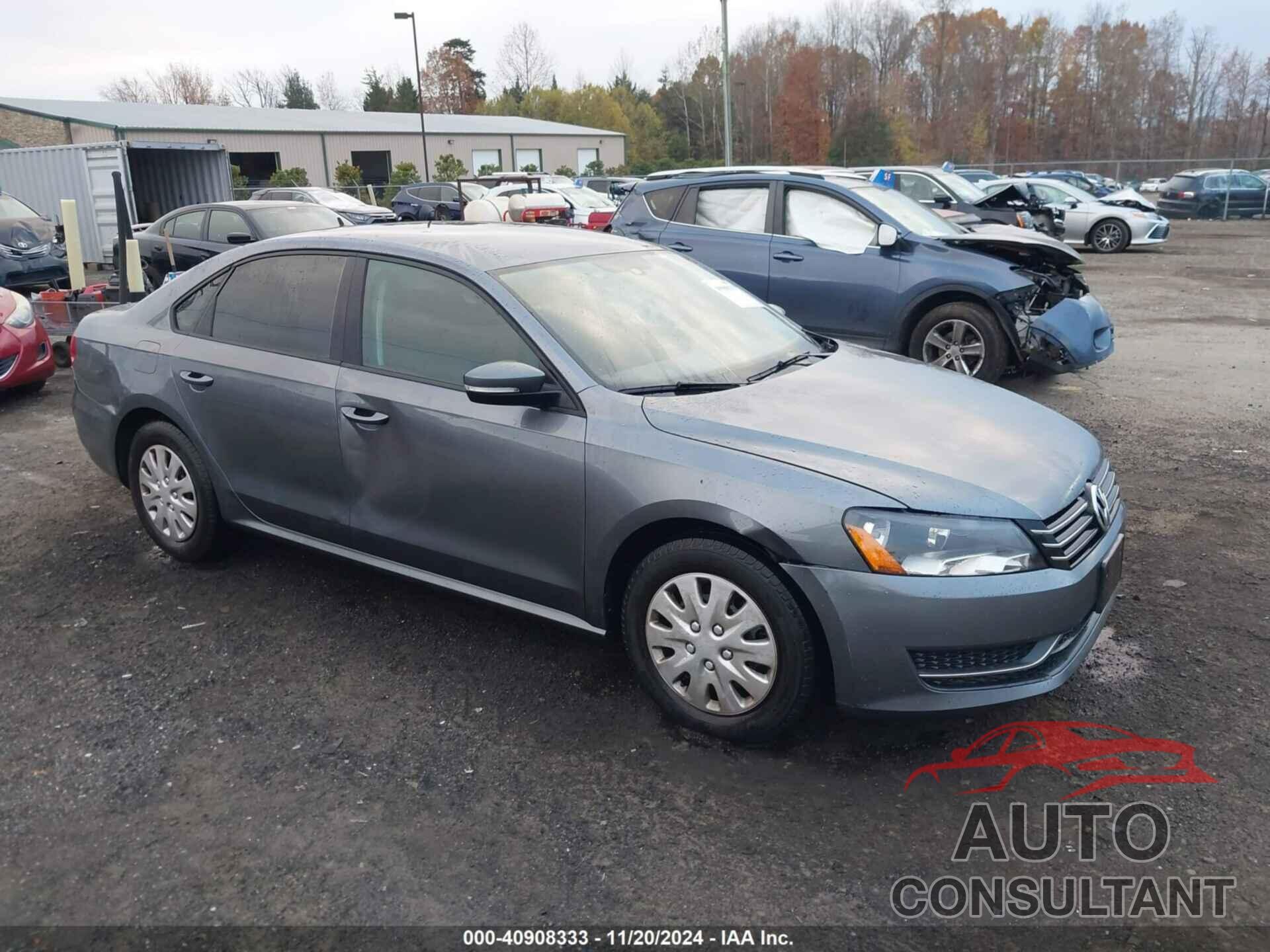 VOLKSWAGEN PASSAT 2013 - 1VWAP7A34DC147022