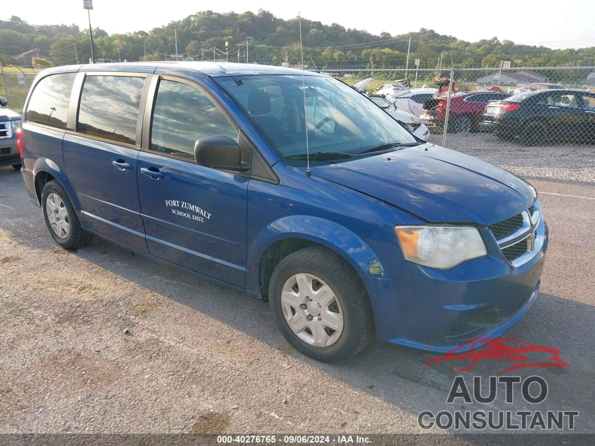 DODGE GRAND CARAVAN 2011 - 2D4RN4DG6BR719563