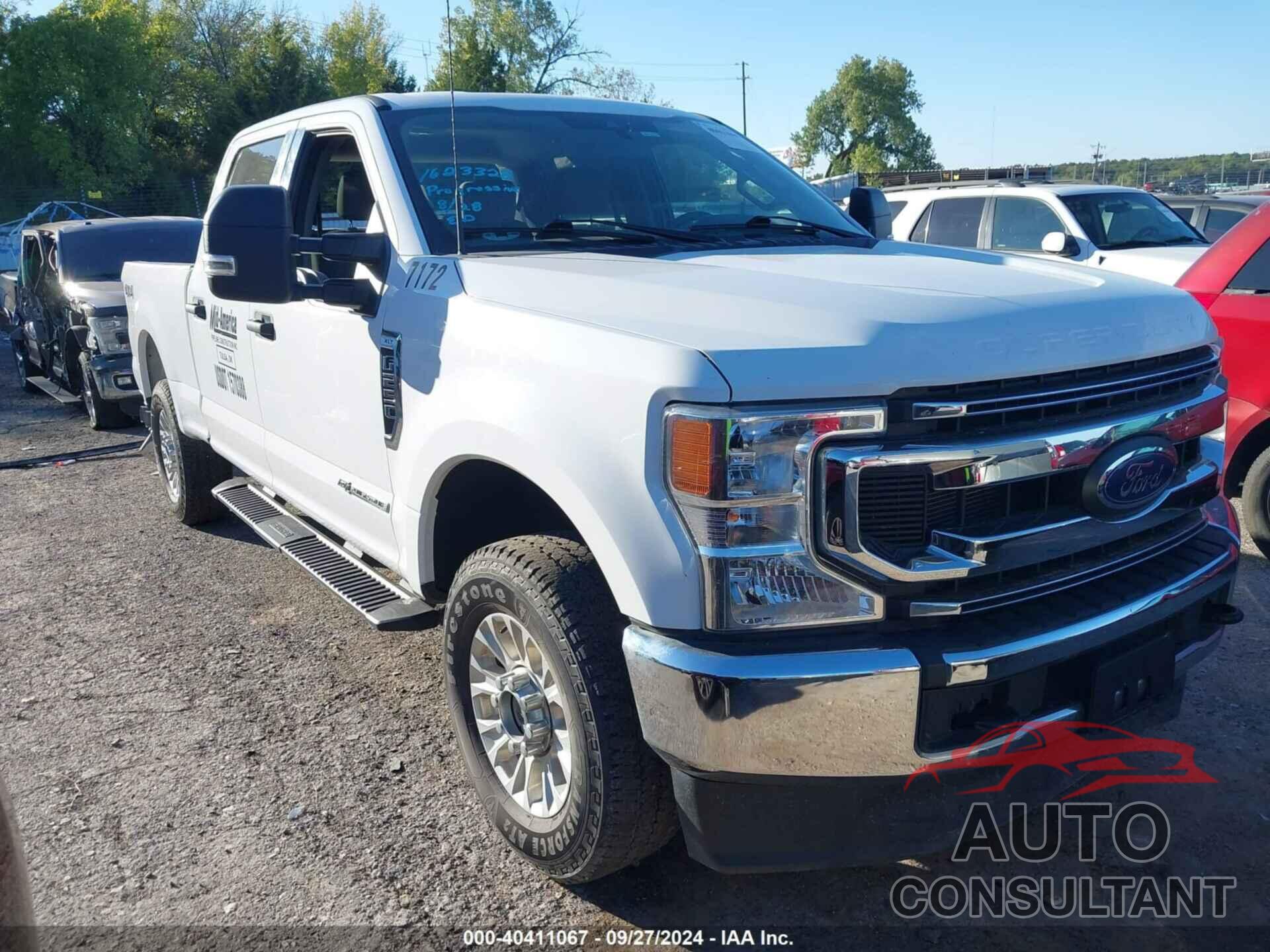 FORD F-250 2022 - 1FT7W2BT3NEG27172