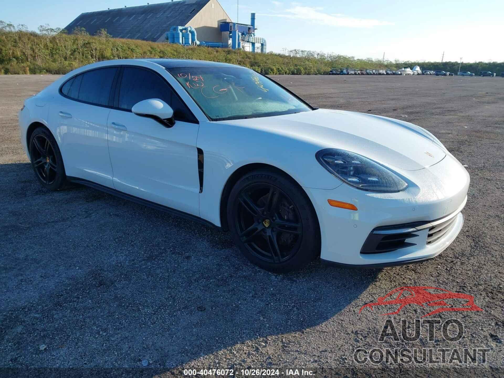 PORSCHE PANAMERA 2018 - WP0AA2A73JL116009