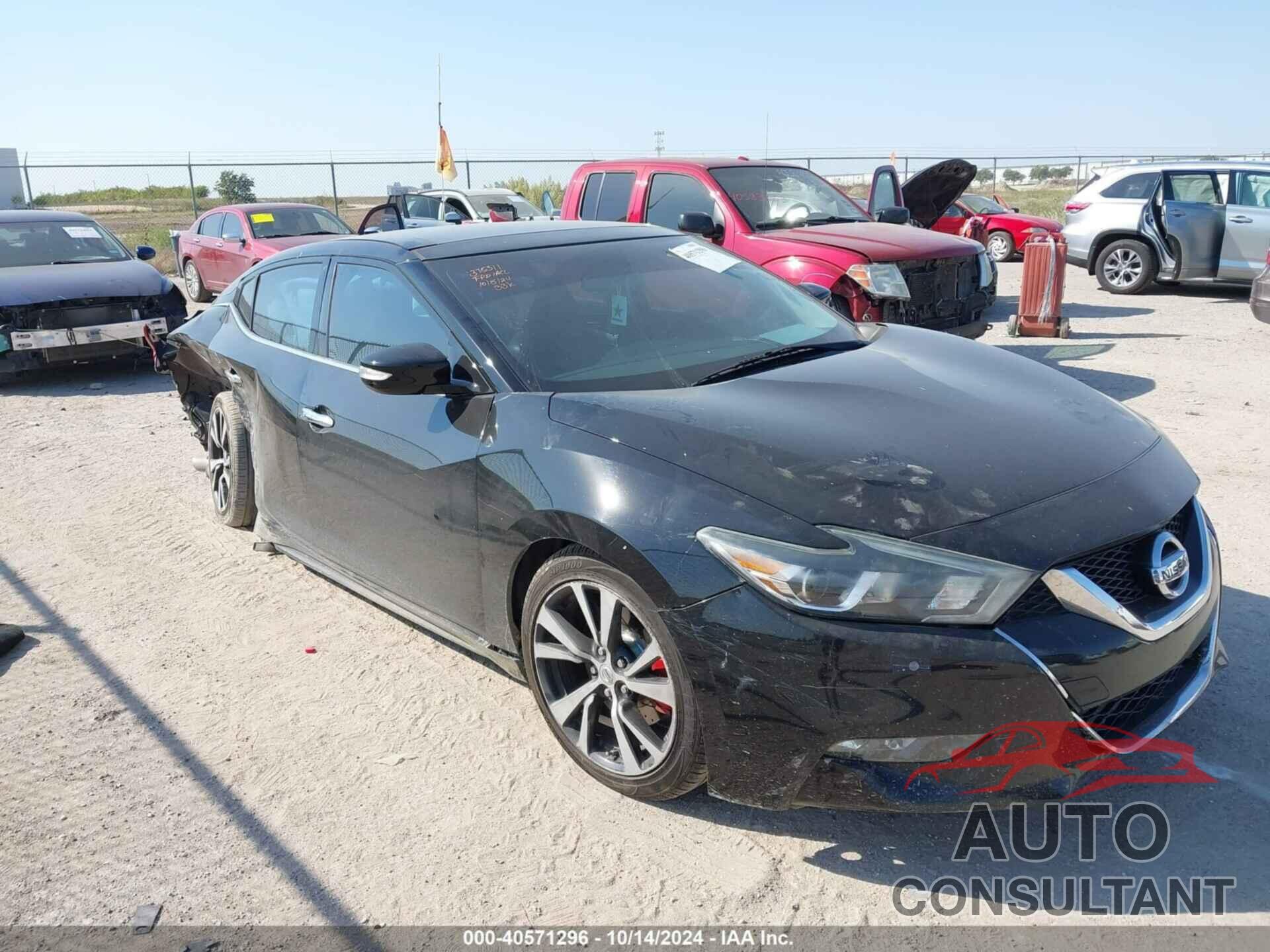 NISSAN MAXIMA 2018 - 1N4AA6APXJC361340