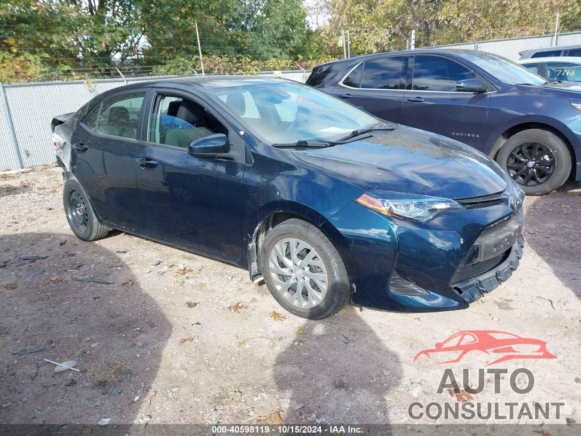 TOYOTA COROLLA 2019 - 2T1BURHEXKC177018