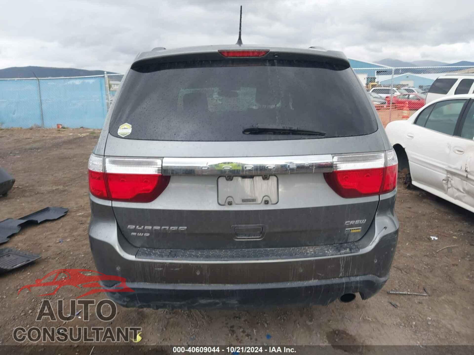 DODGE DURANGO 2012 - 1C4RDJDG5CC126897