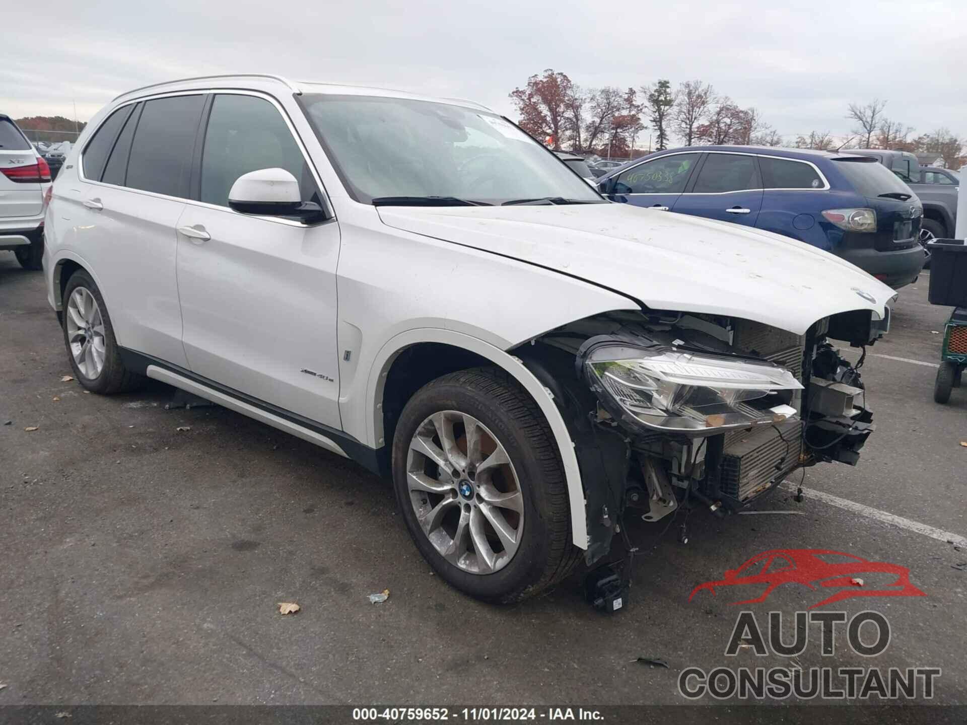 BMW X5 EDRIVE 2018 - 5UXKT0C56J0V99526