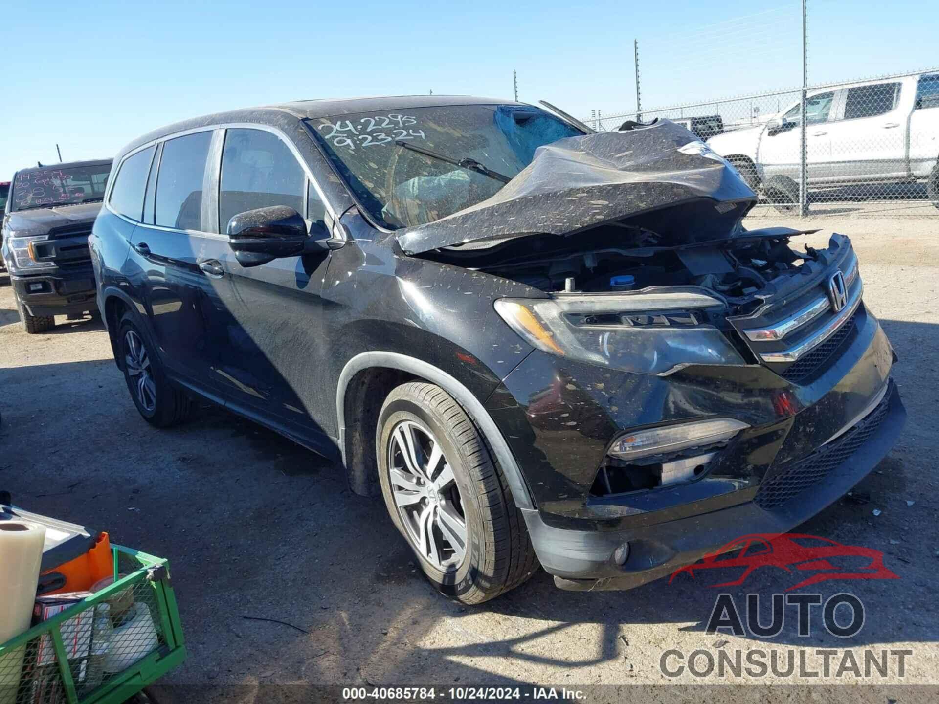 HONDA PILOT 2016 - 5FNYF5H58GB046055