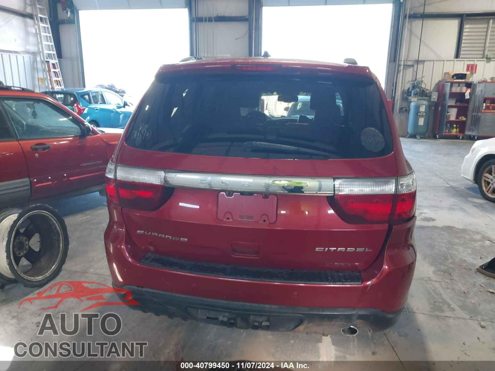 DODGE DURANGO 2011 - 1D4RD5GG6BC613627