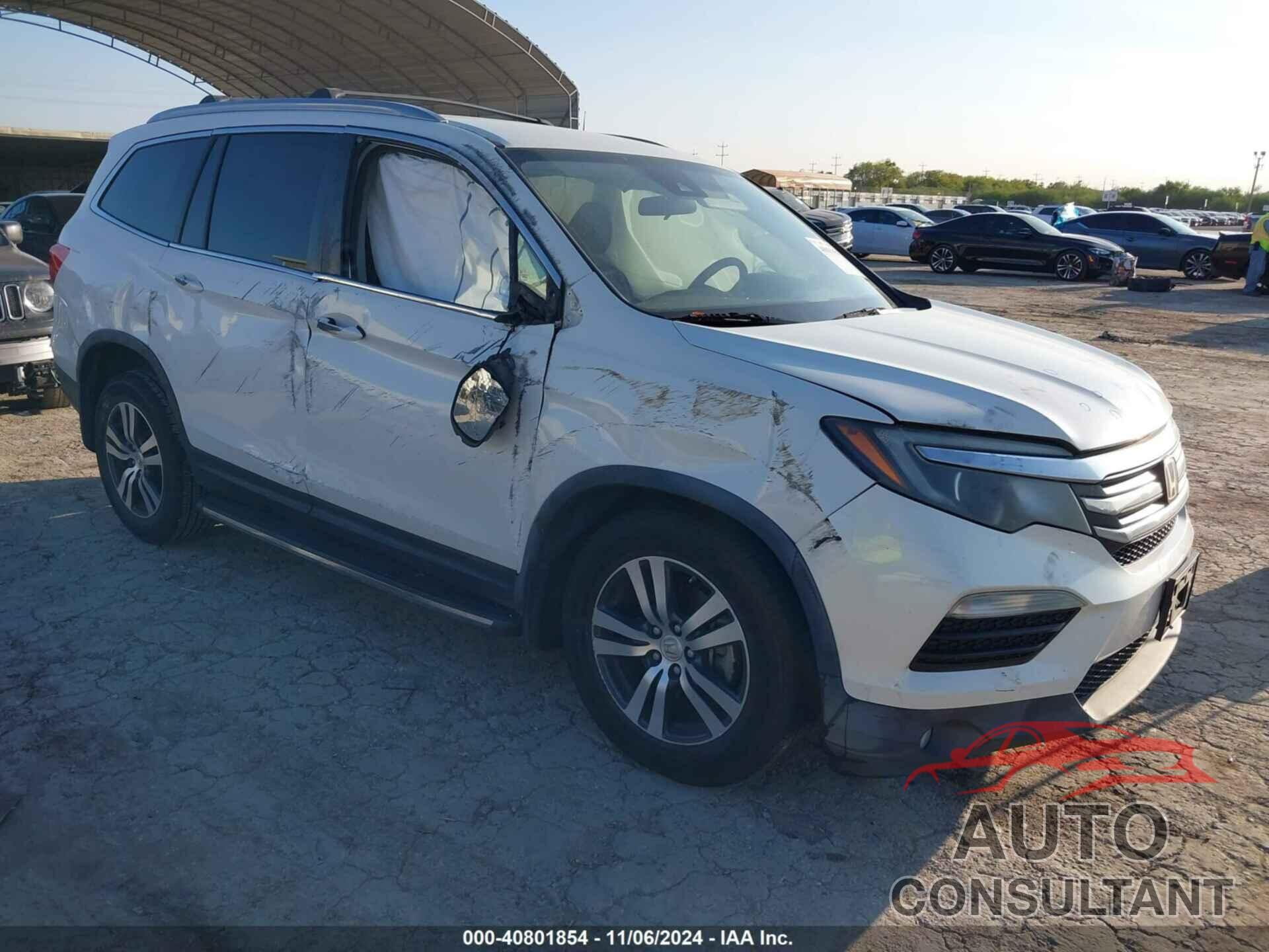 HONDA PILOT 2017 - 5FNYF6H47HB034137