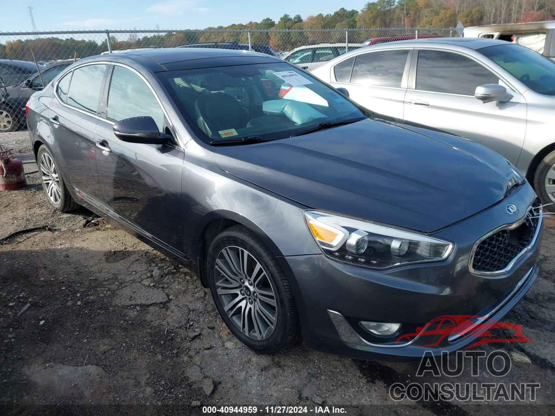 KIA CADENZA 2015 - KNALN4D77F5173830