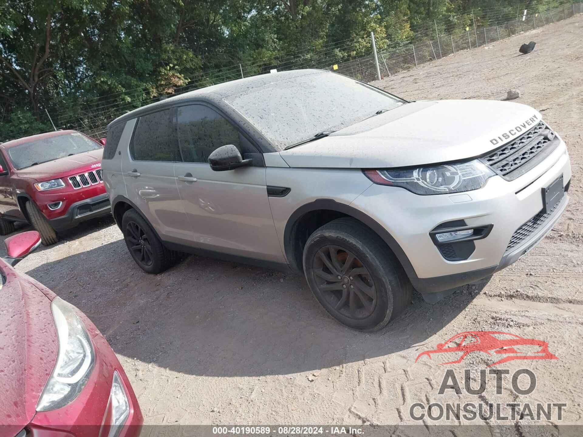 LAND ROVER DISCOVERY SPORT 2017 - SALCR2BG6HH698855