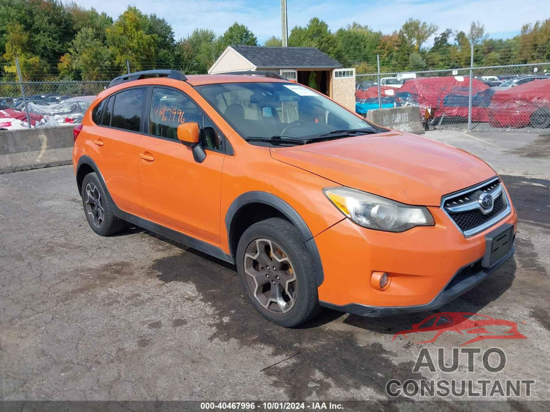 SUBARU XV CROSSTREK 2013 - JF2GPAGC0D2843949