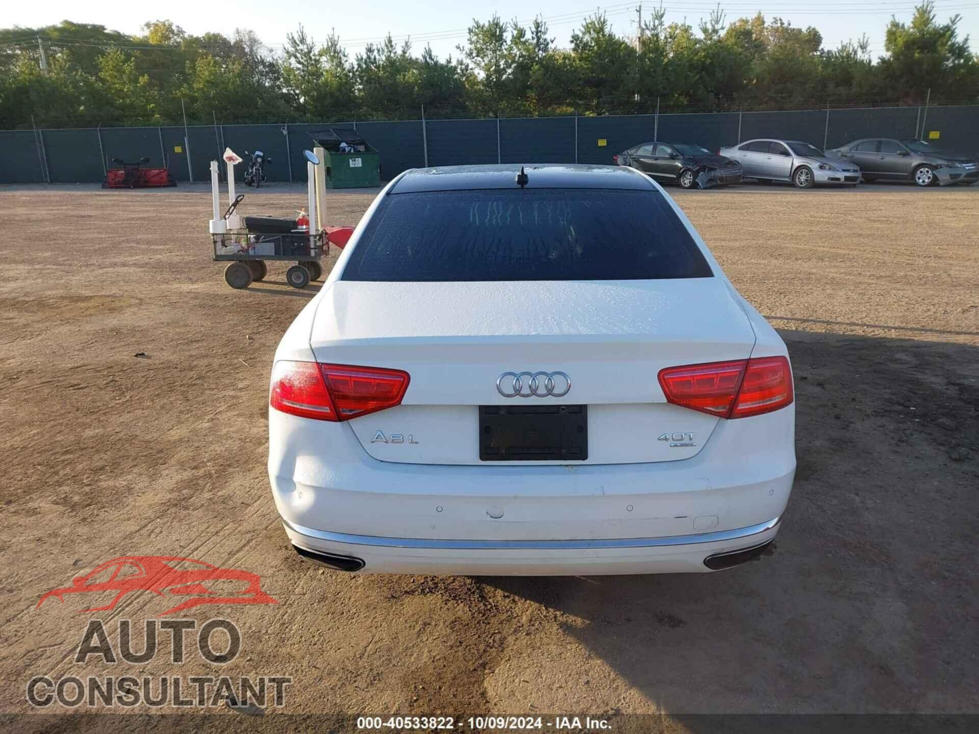 AUDI A8 L 2013 - WAUR2AFD2DN012514