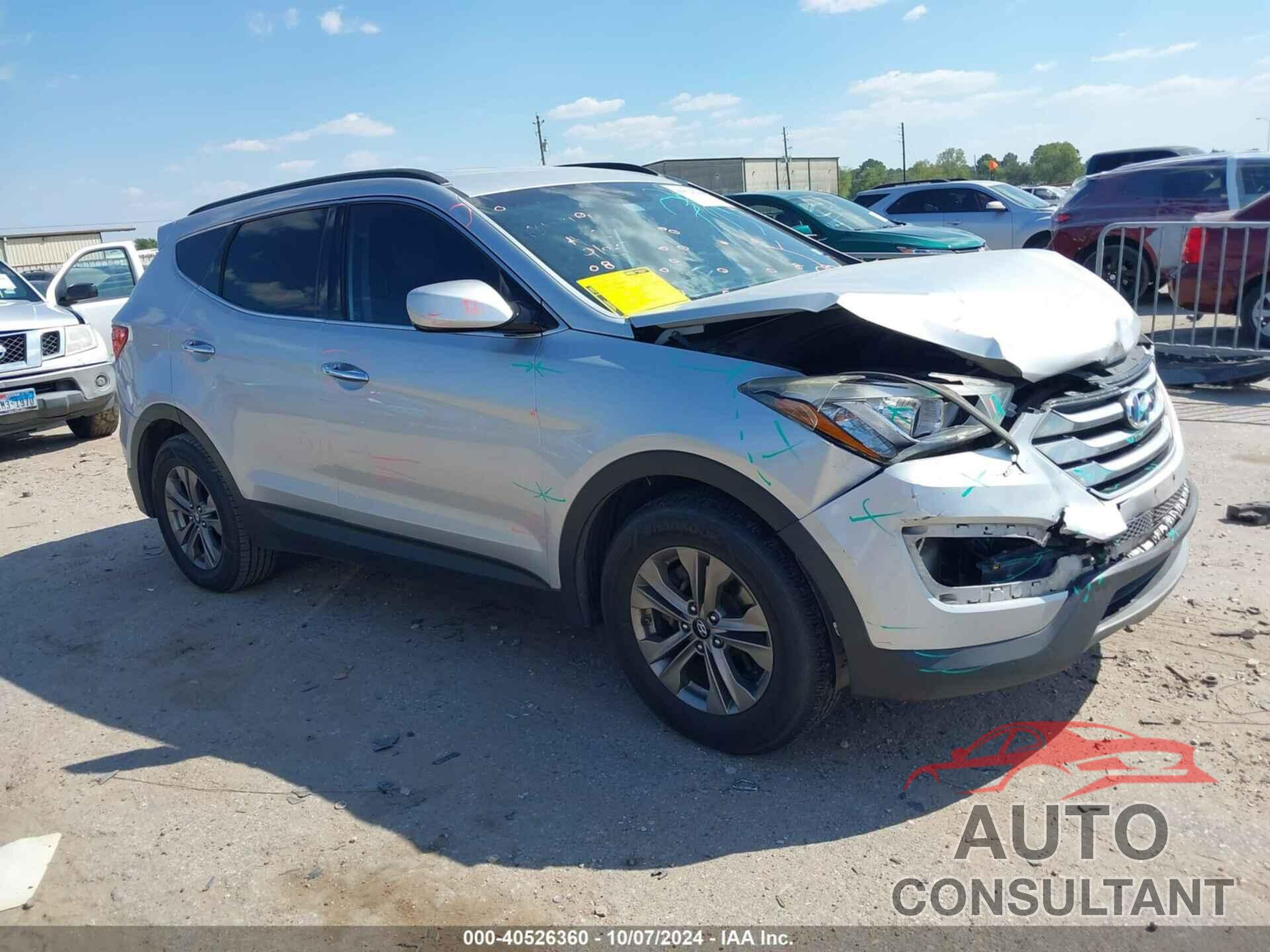HYUNDAI SANTA FE SPORT 2016 - 5XYZU3LB7GG366696