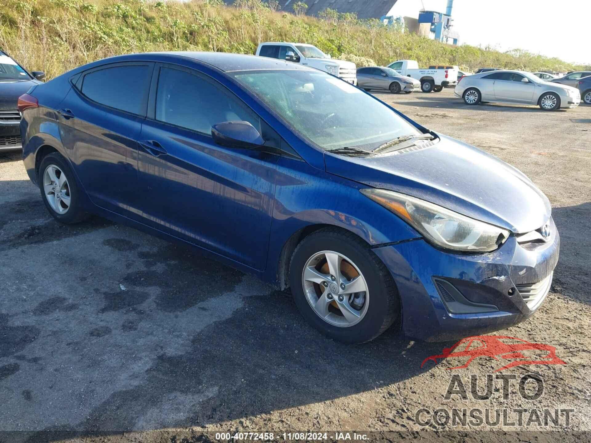 HYUNDAI ELANTRA 2015 - 5NPDH4AE3FH652098
