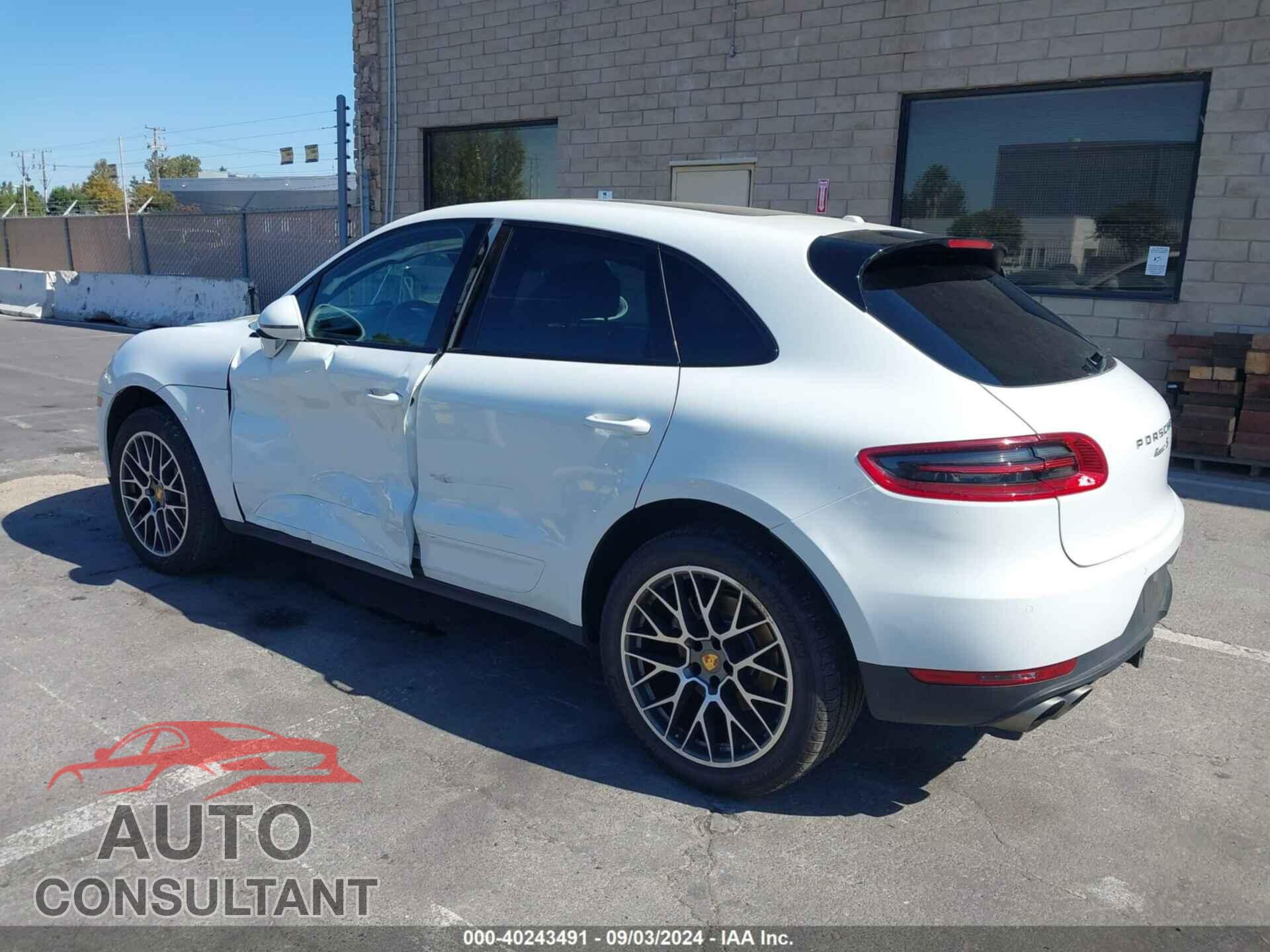 PORSCHE MACAN 2017 - WP1AB2A57HLB21041