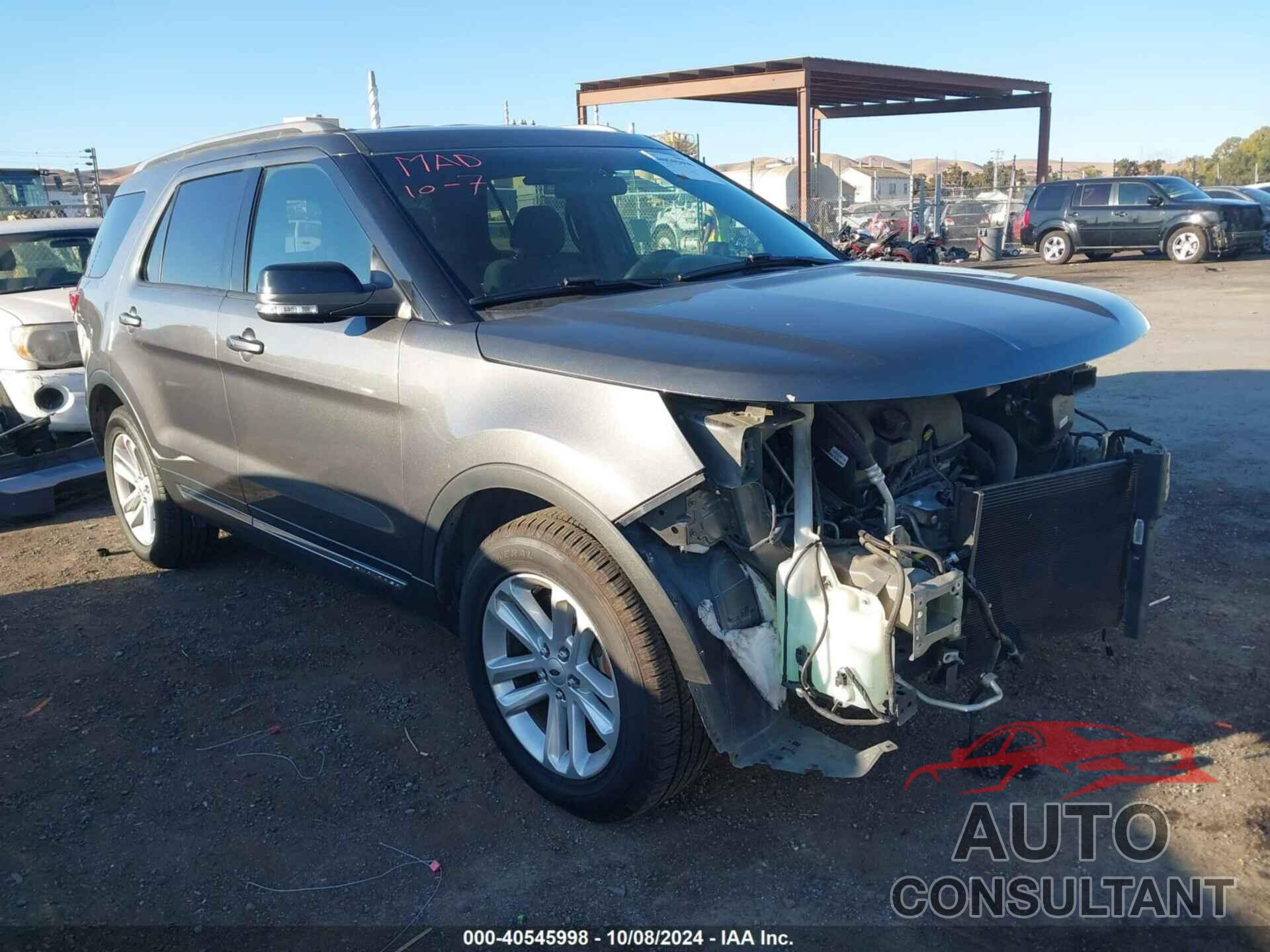 FORD EXPLORER 2017 - 1FM5K7D87HGB31854