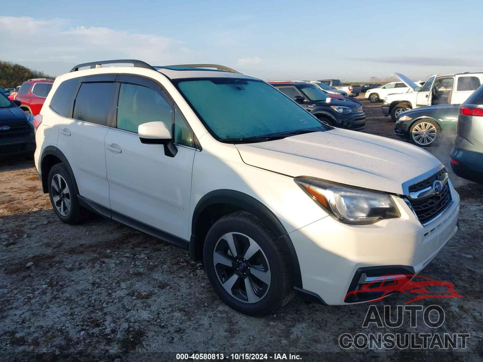 SUBARU FORESTER 2018 - JF2SJARC7JH604044