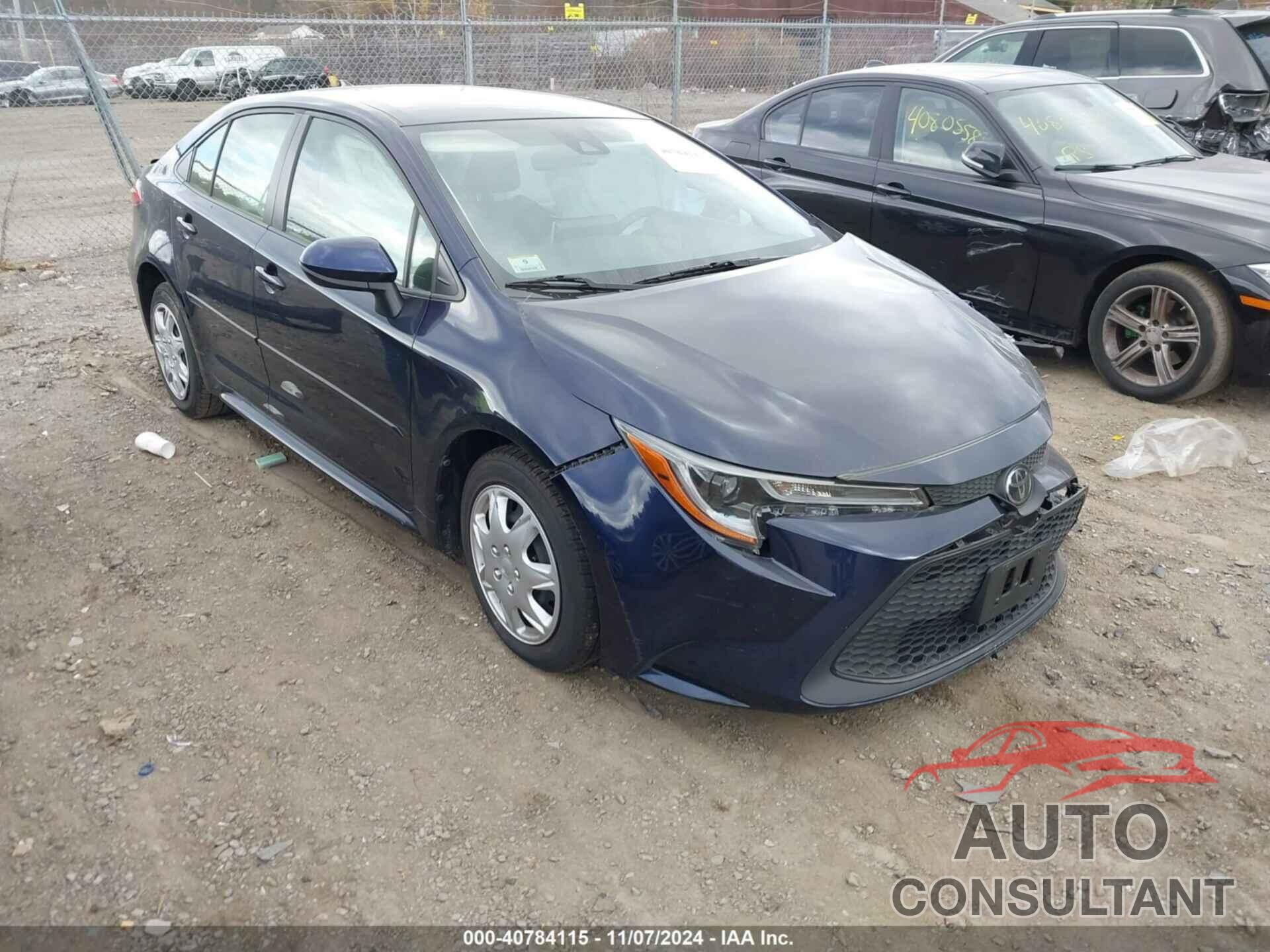 TOYOTA COROLLA 2020 - JTDEPRAE7LJ091038