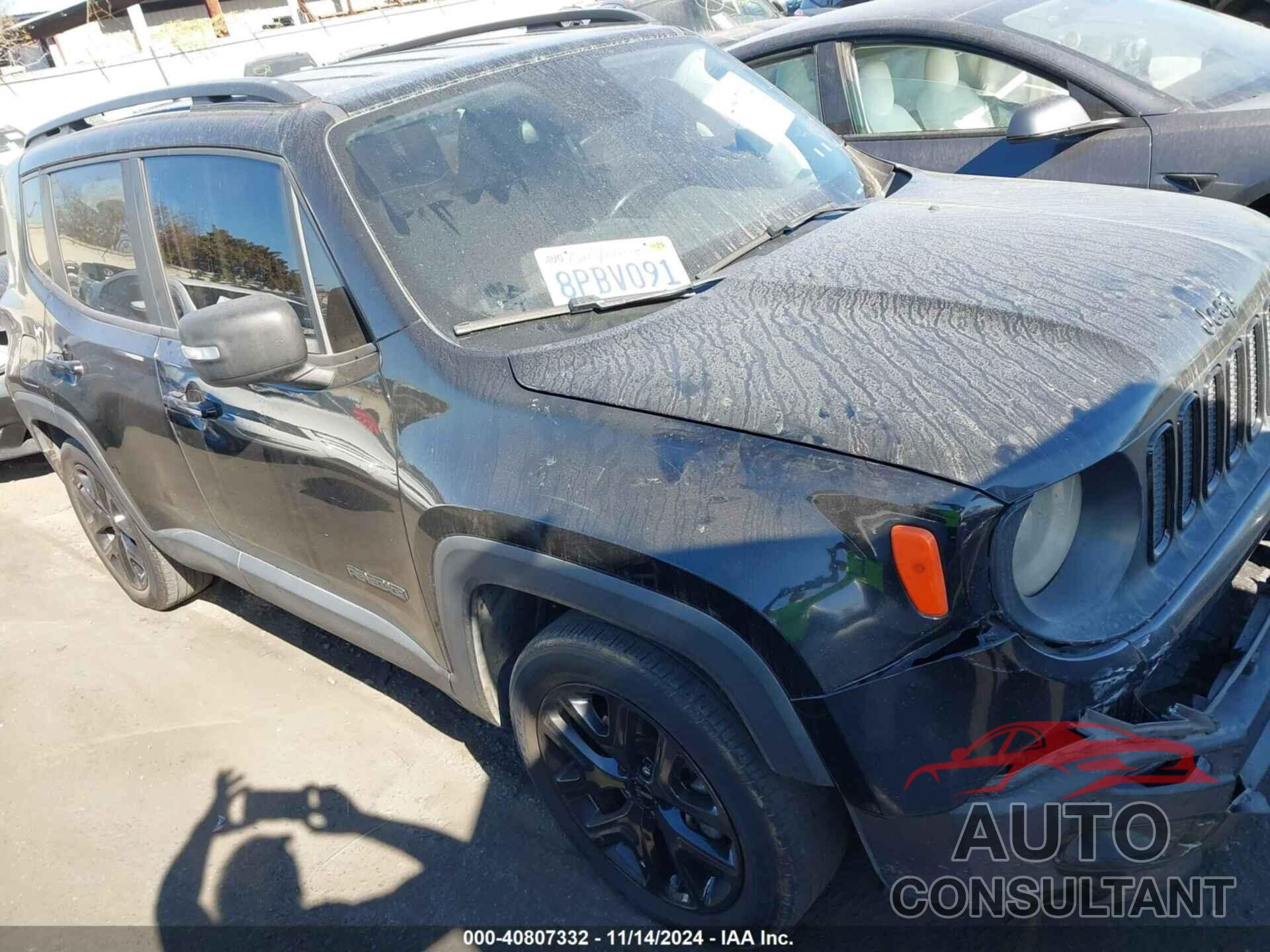 JEEP RENEGADE 2018 - ZACCJABB8JPH61742