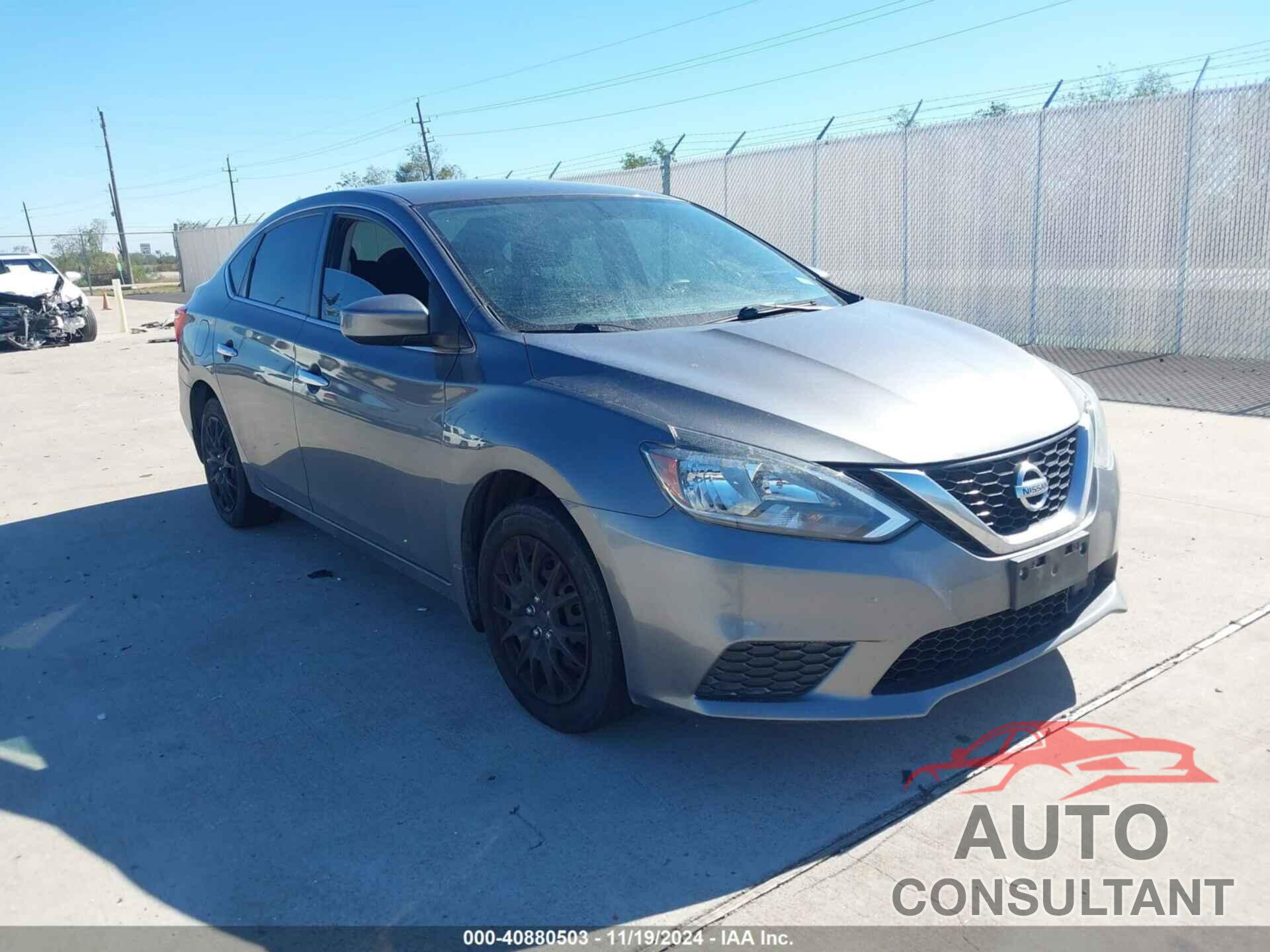 NISSAN SENTRA 2019 - 3N1AB7AP2KY406232