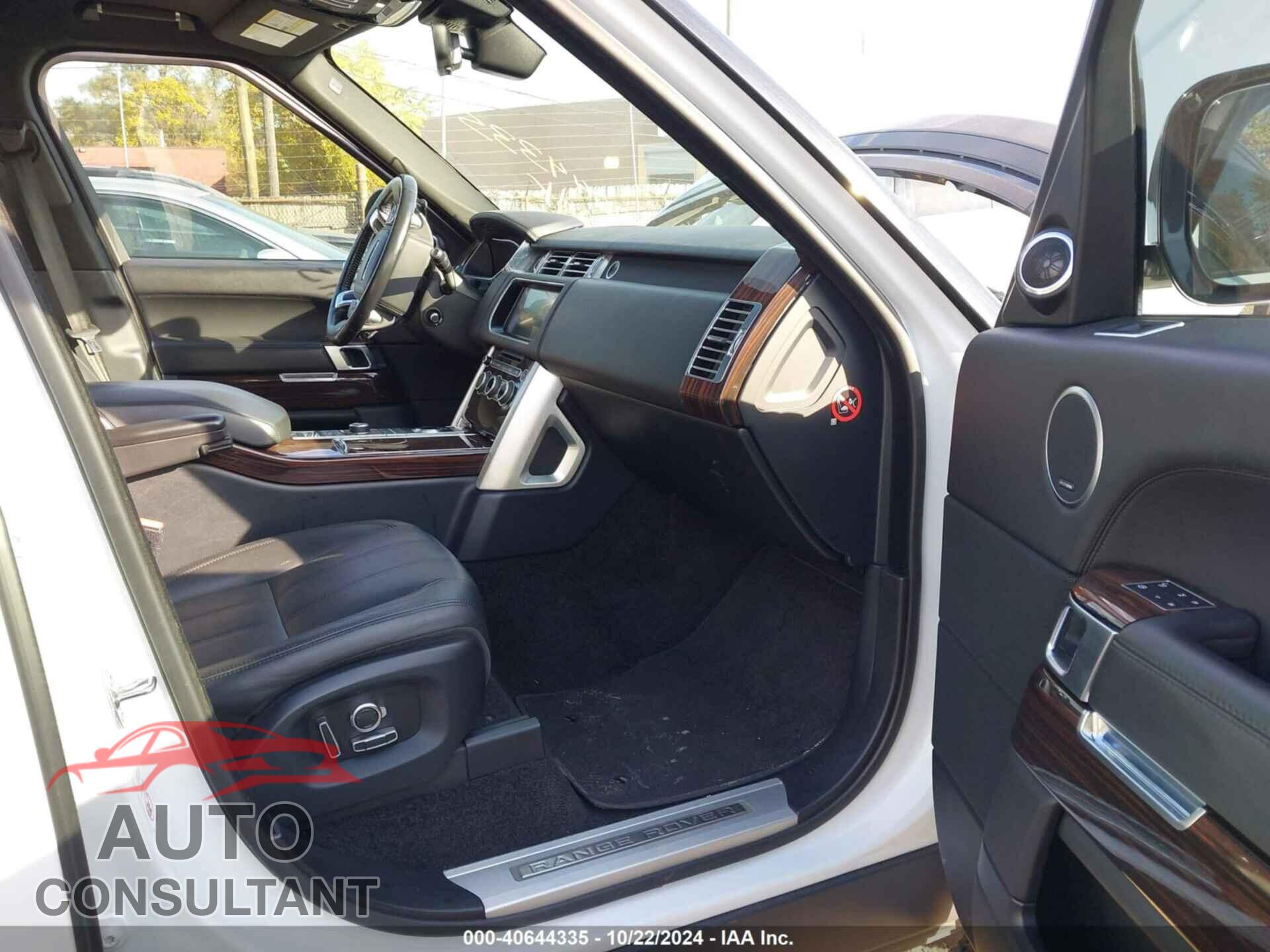 LAND ROVER RANGE ROVER 2017 - SALGS5FE7HA362320