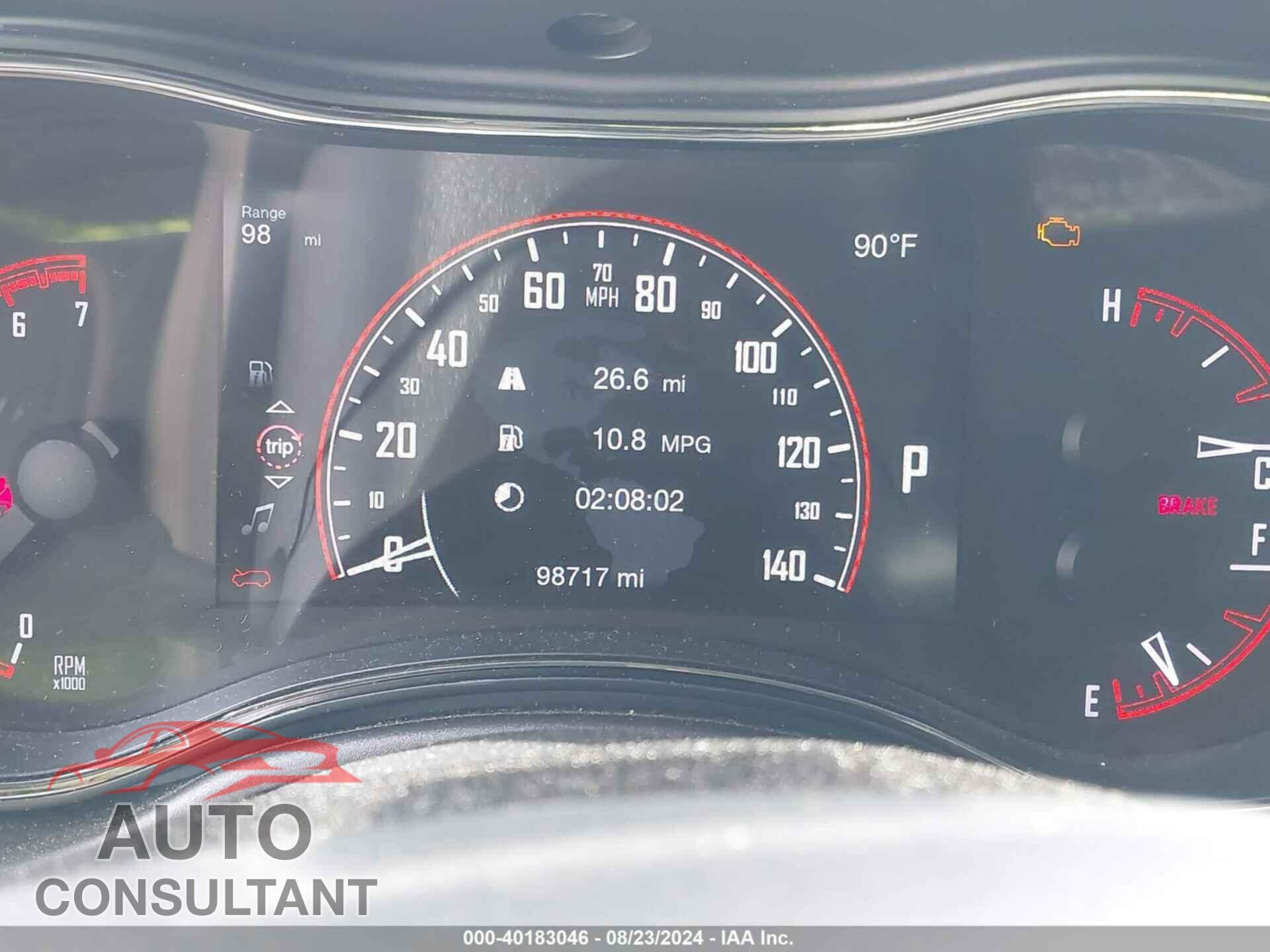 DODGE DURANGO 2020 - 1C4SDHCT1LC259777