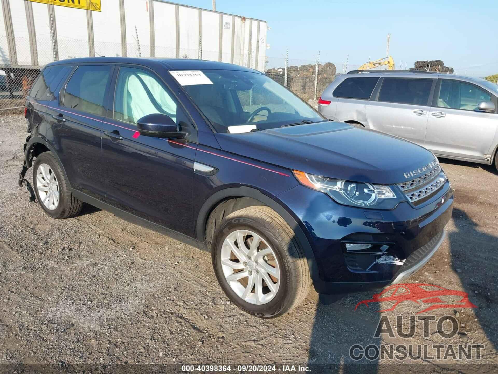 LAND ROVER DISCOVERY SPORT 2016 - SALCR2BG9GH546213