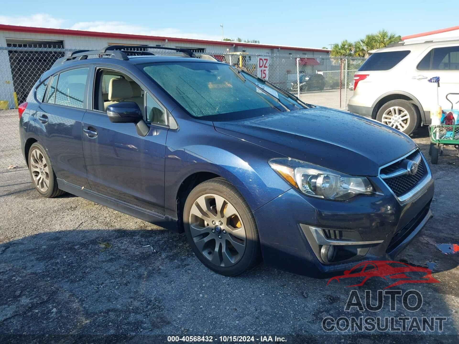 SUBARU IMPREZA 2016 - JF1GPAP65GH345777