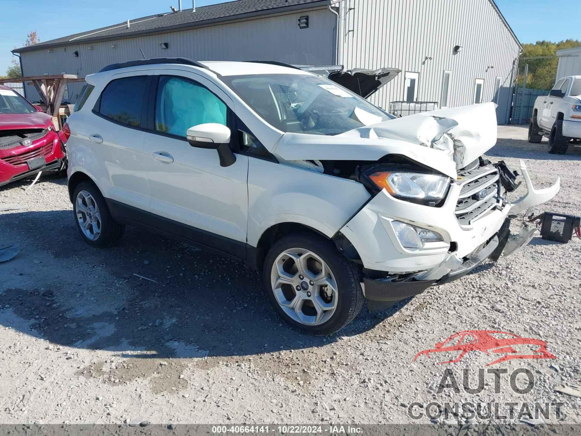 FORD ECOSPORT 2021 - MAJ3S2GE9MC440037