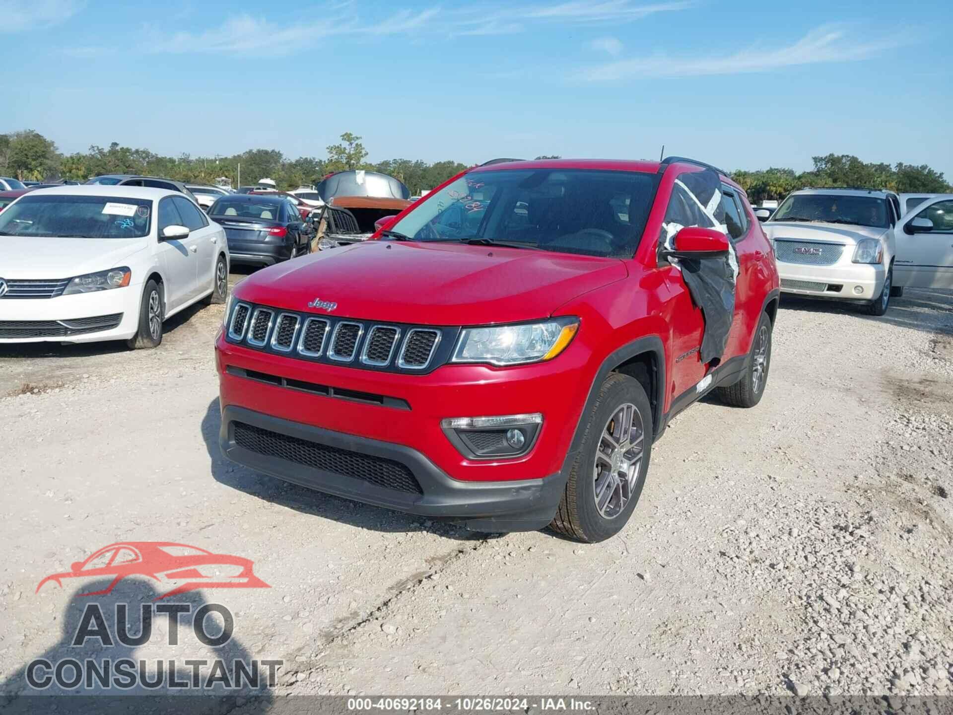 JEEP COMPASS 2020 - 3C4NJCBB3LT258653