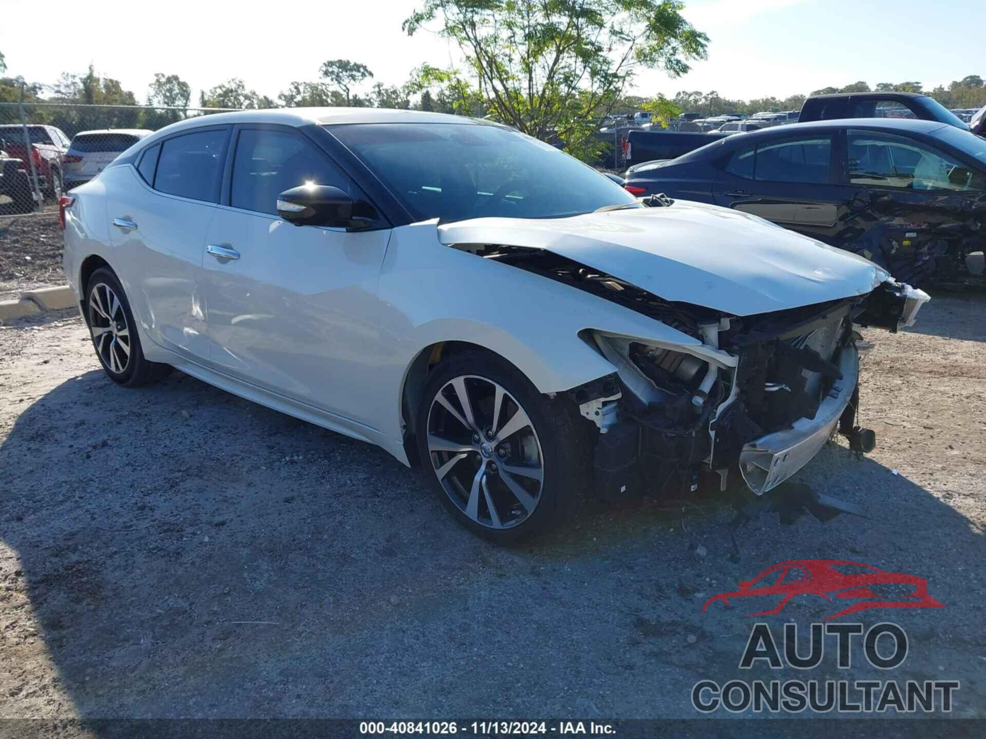 NISSAN MAXIMA 2016 - 1N4AA6AP3GC417529