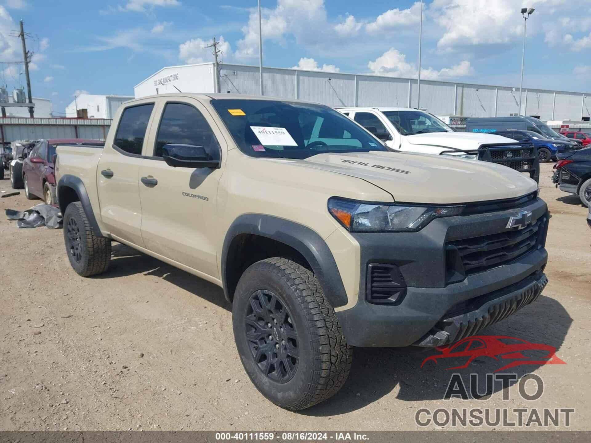 CHEVROLET COLORADO 2023 - 1GCPTEEK5P1172526