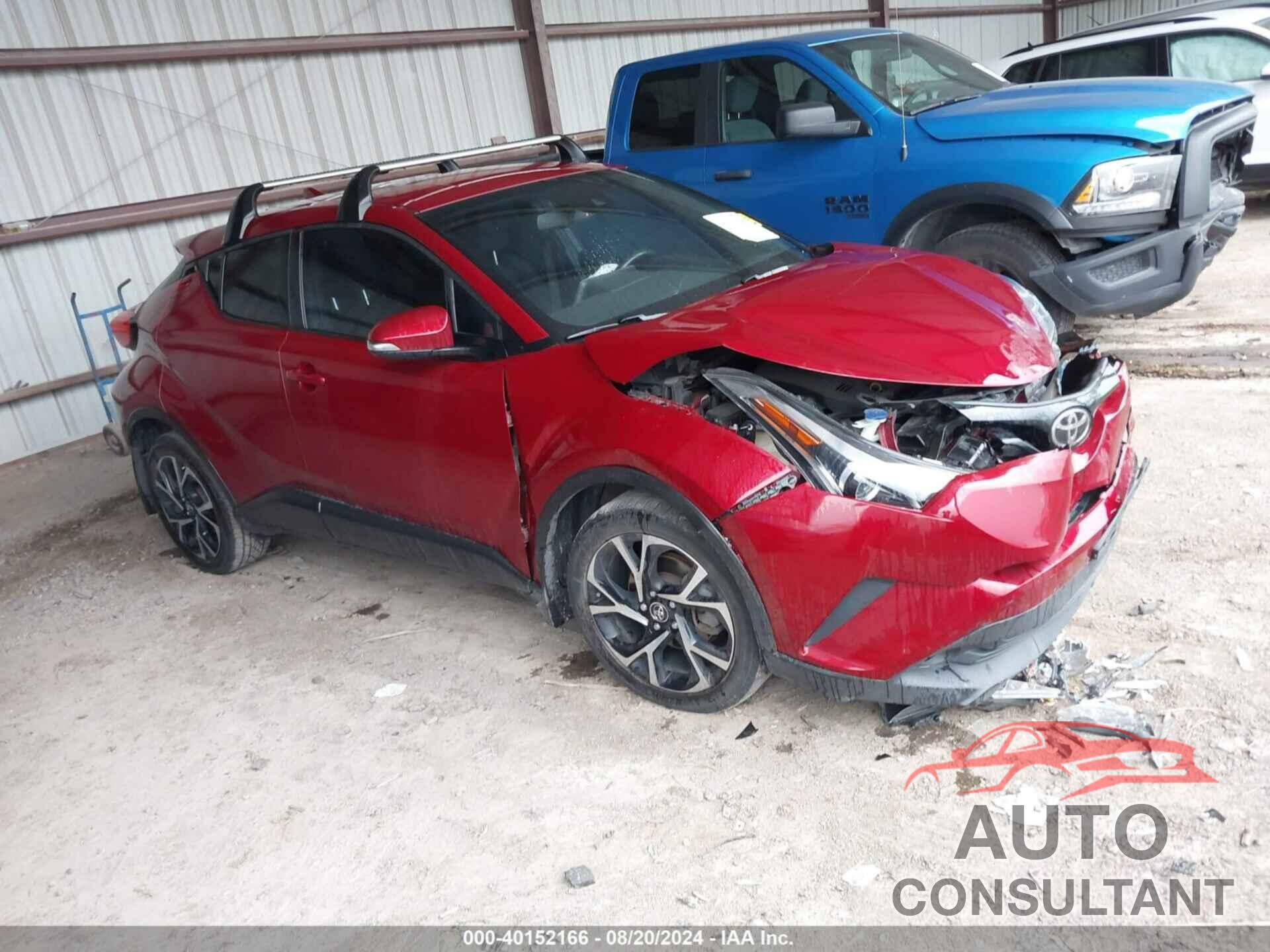 TOYOTA C-HR 2018 - NMTKHMBX4JR014077