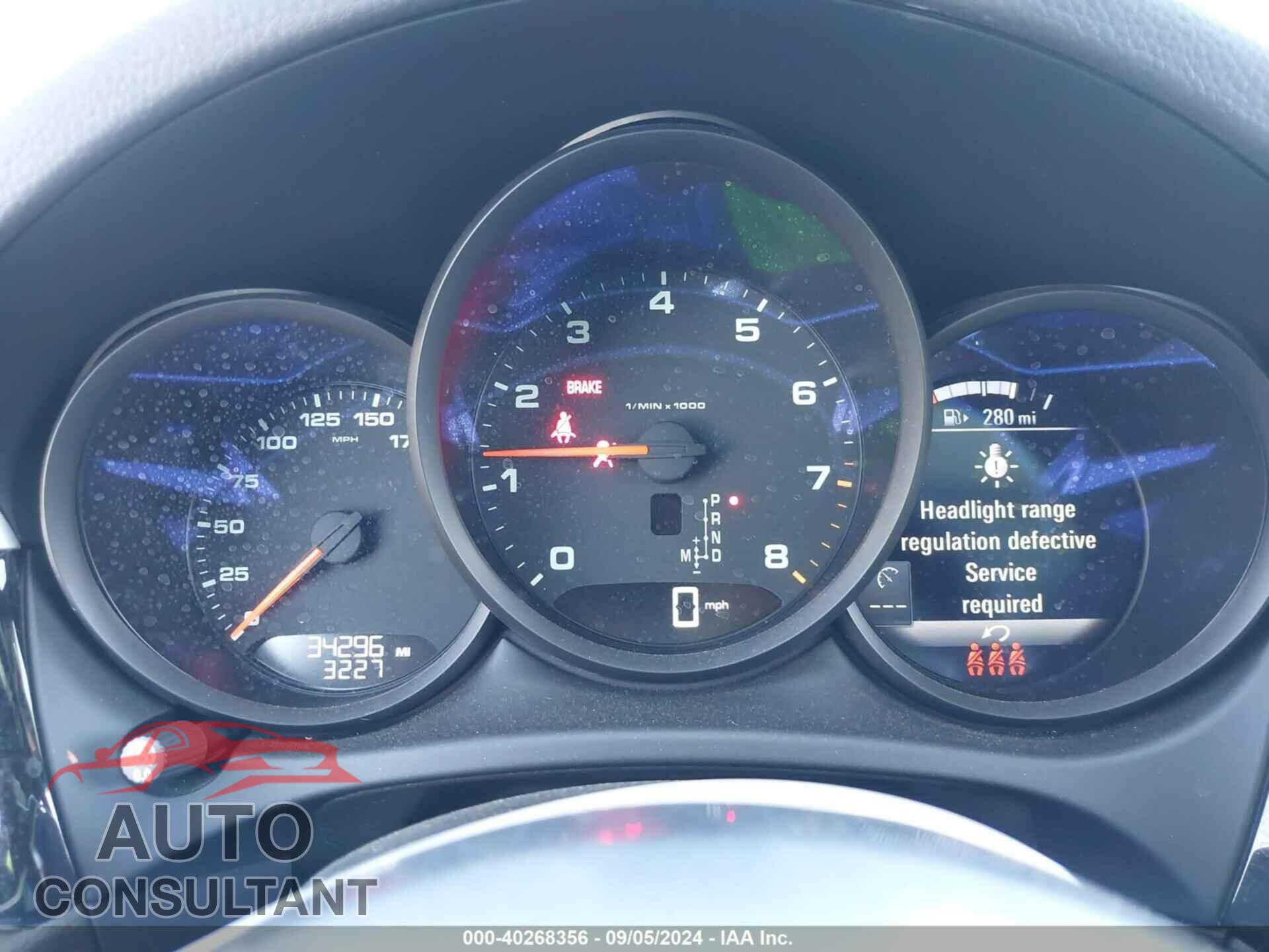PORSCHE MACAN 2021 - WP1AA2A52MLB12857