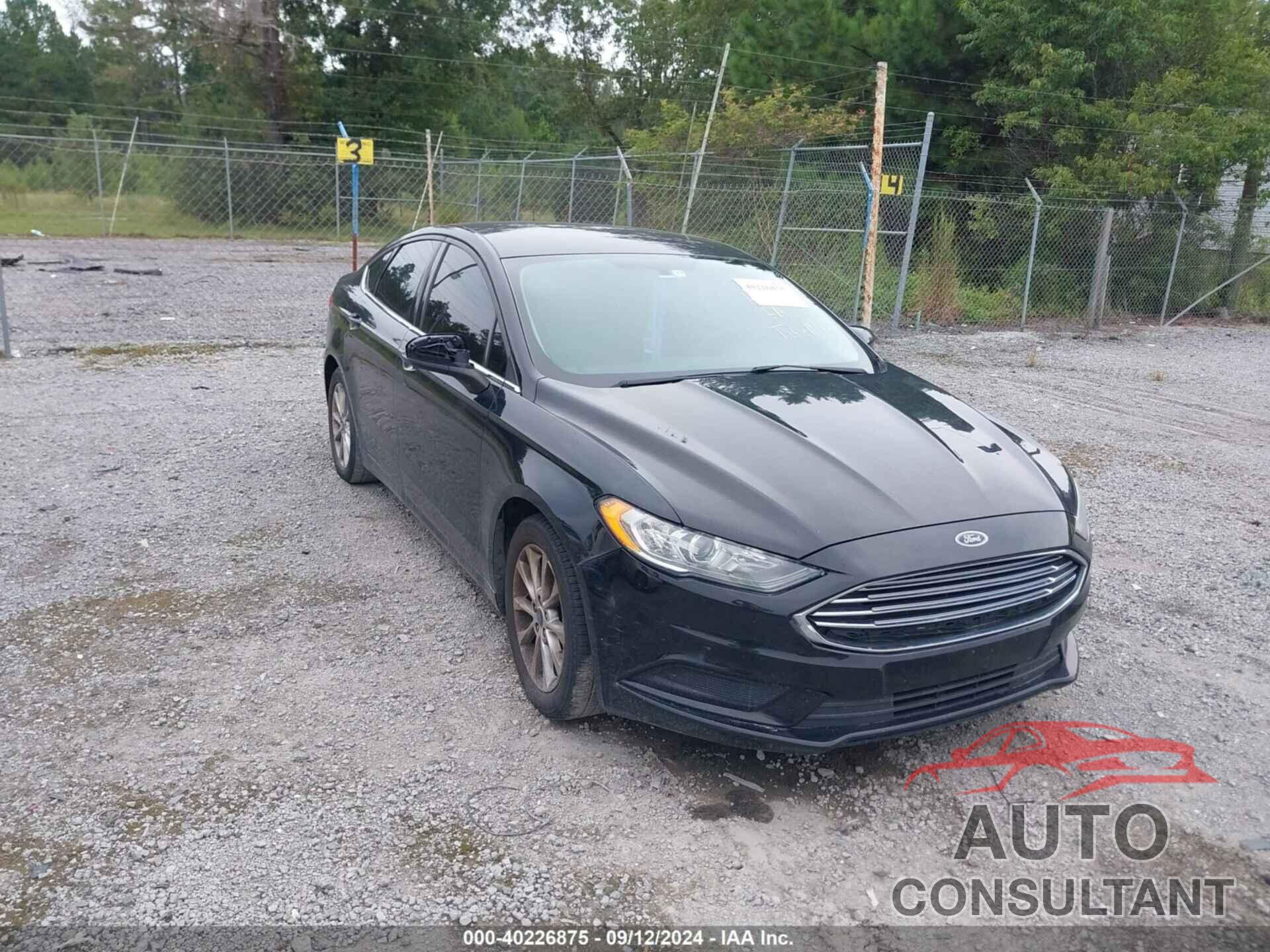 FORD FUSION 2017 - 3FA6P0H7XHR125290