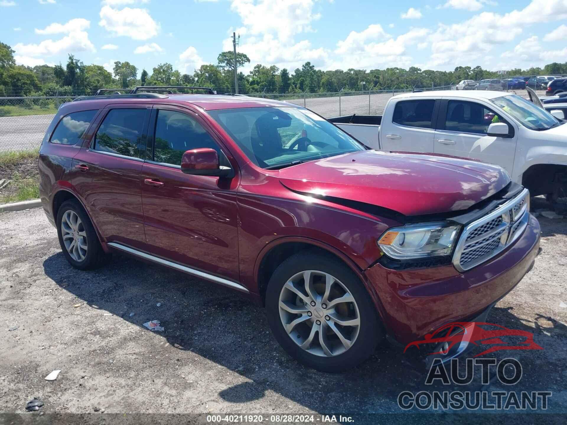 DODGE DURANGO 2017 - 1C4RDHAG5HC805542