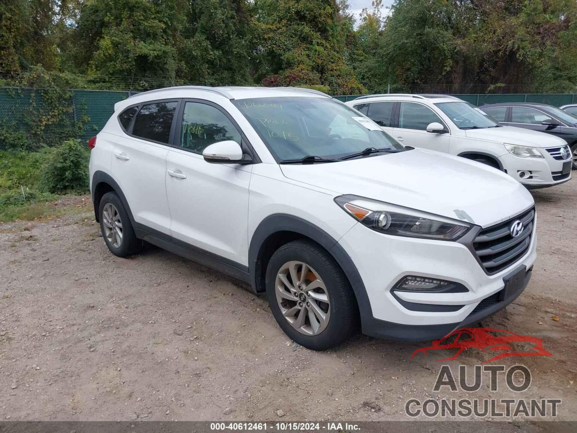 HYUNDAI TUCSON 2016 - KM8J3CA25GU061372