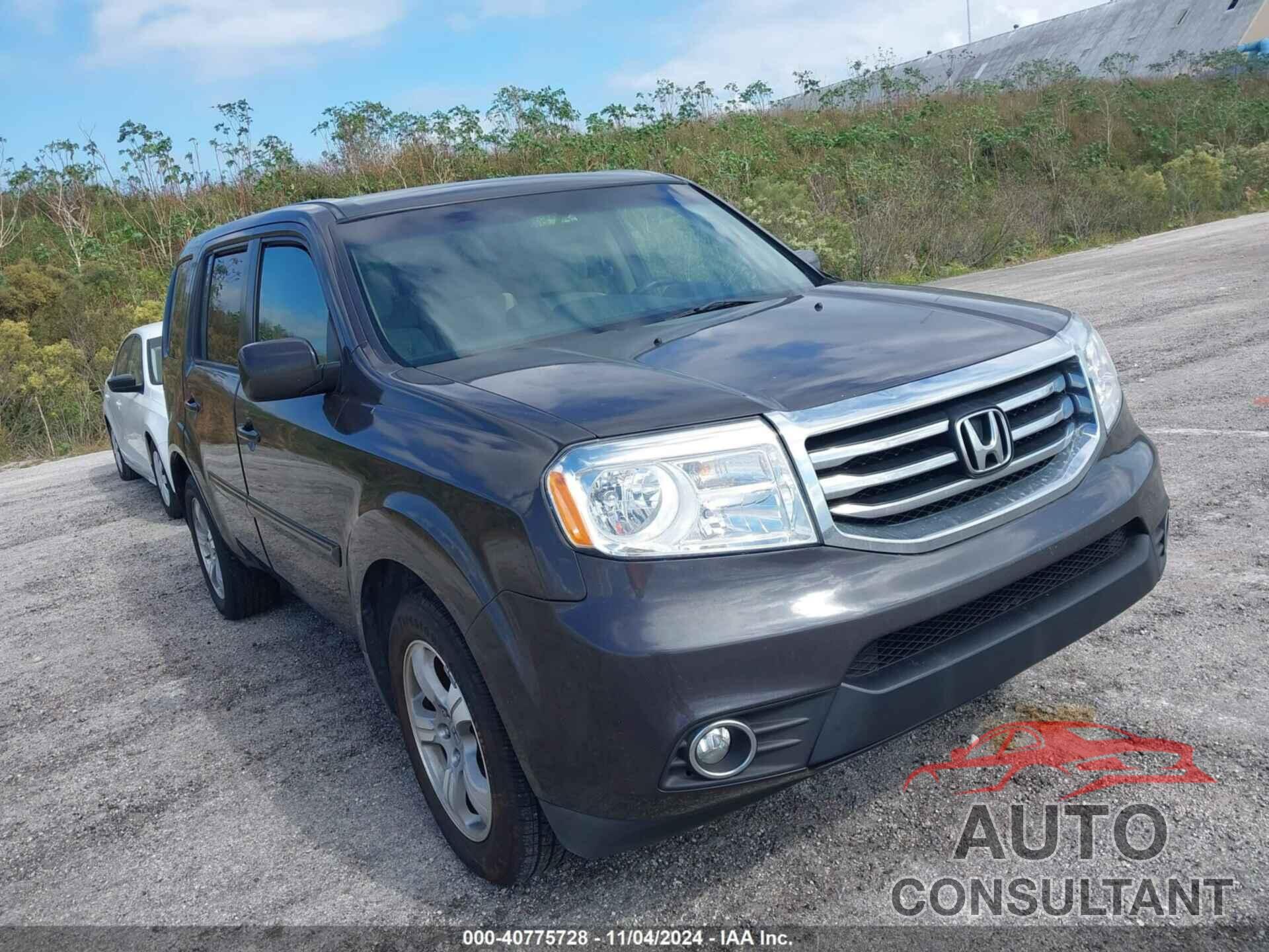 HONDA PILOT 2013 - 5FNYF3H46DB031920