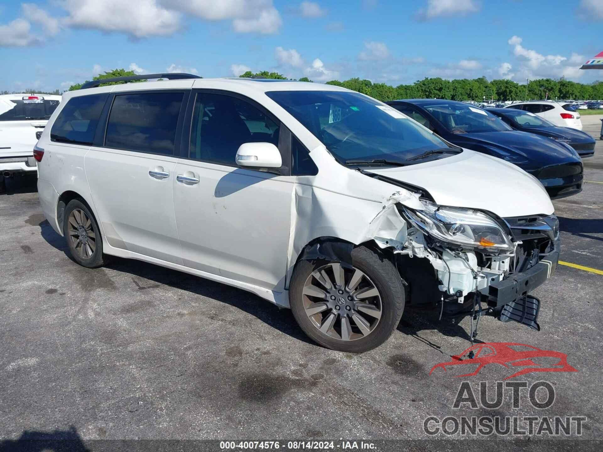 TOYOTA SIENNA 2018 - 5TDYZ3DC1JS903058